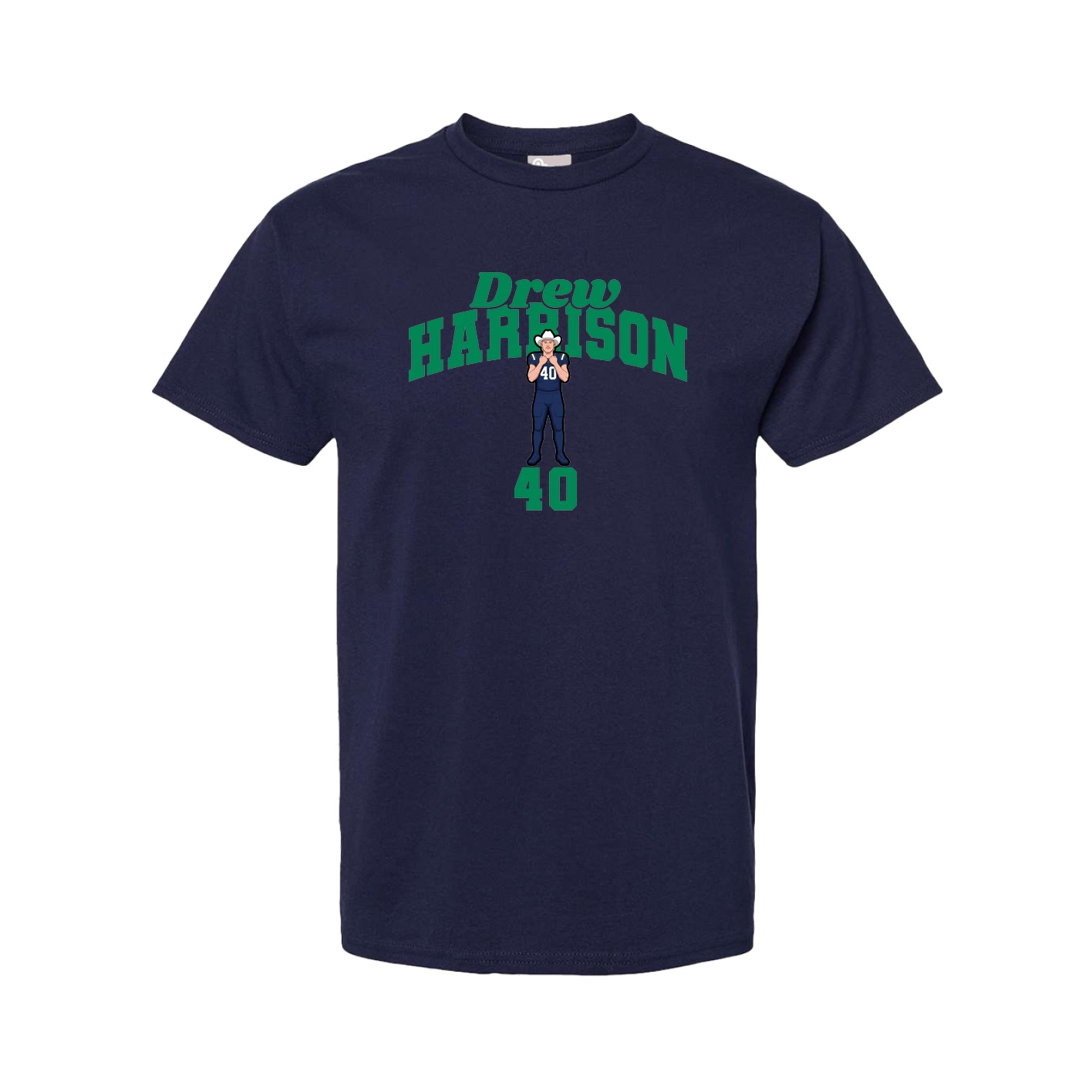 Tee — Signature Arch in Navy