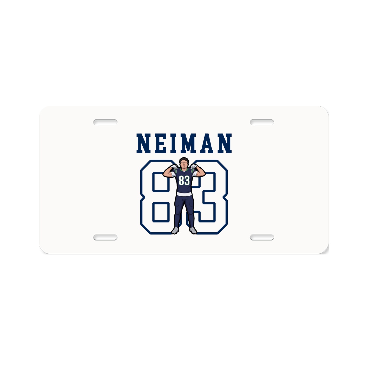 License Plate — Shirsey in Classic