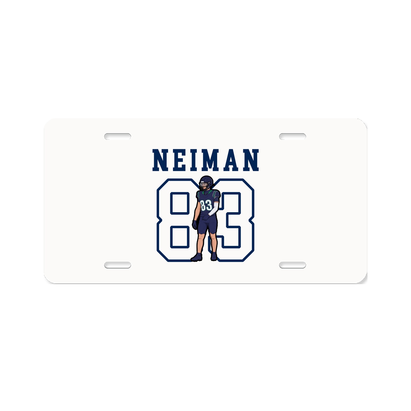 License Plate — Shirsey in Classic