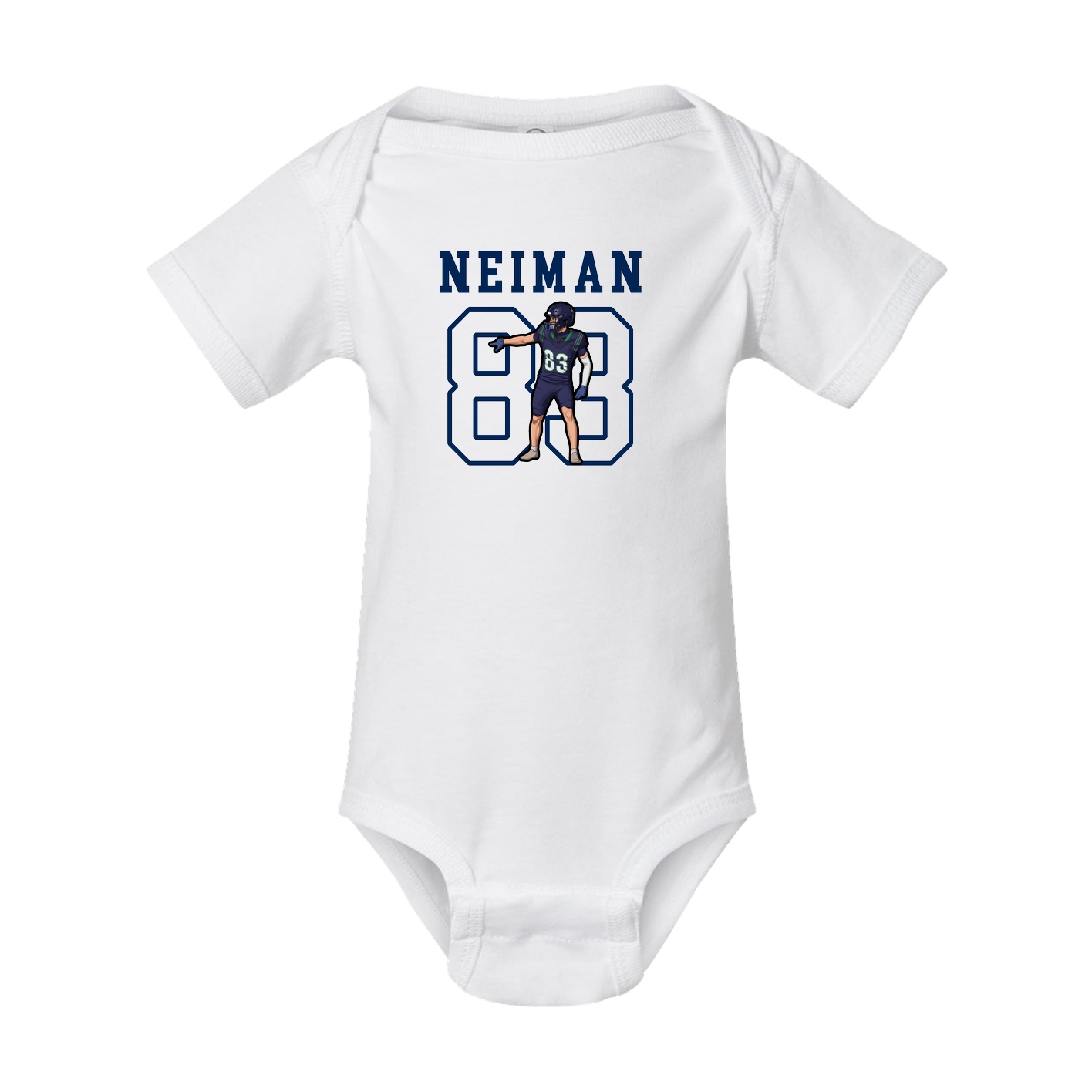 Baby Onesie — Shirsey in White