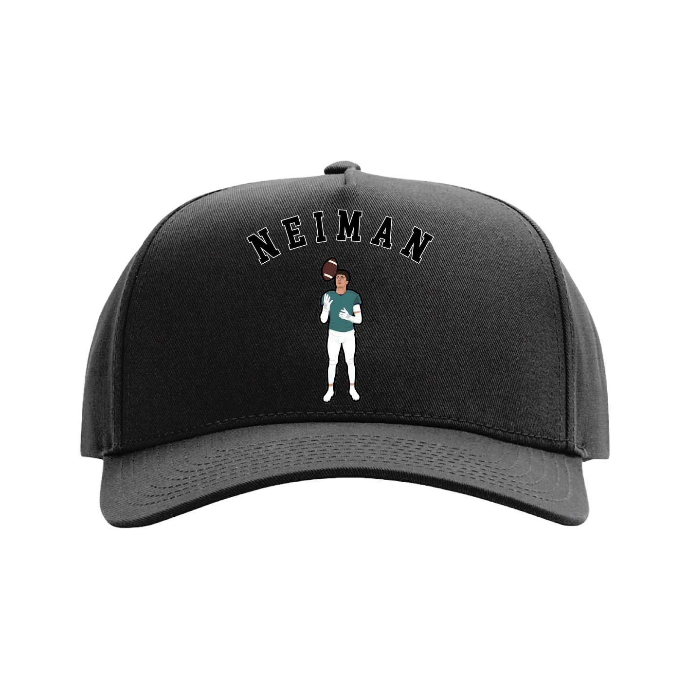 Full Fabric Five-Panel Champ Cap