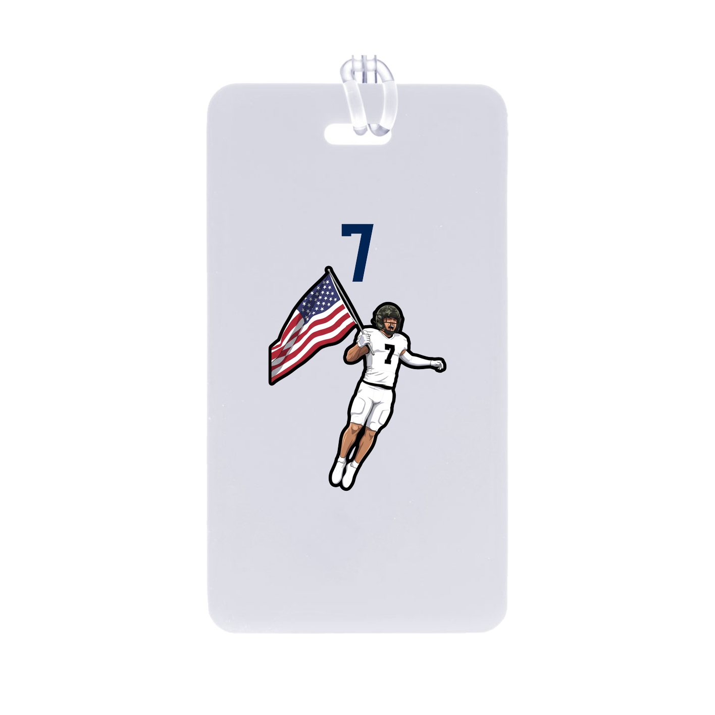 Bag Tag — Number Top in Classic