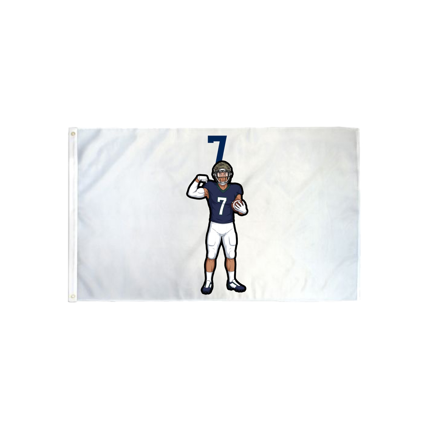 3x5 Flag — Number Top in Classic