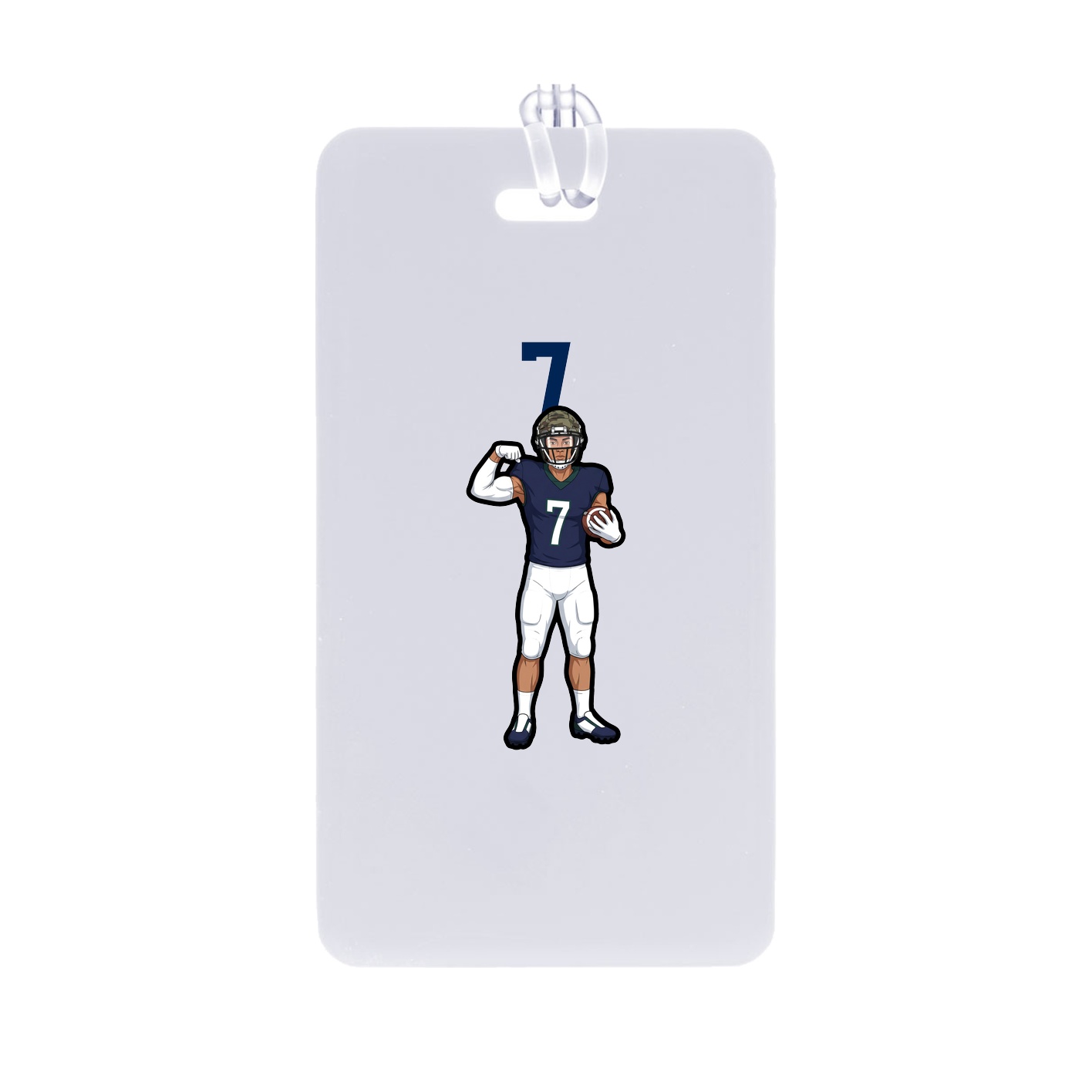 Bag Tag — Number Top in Classic