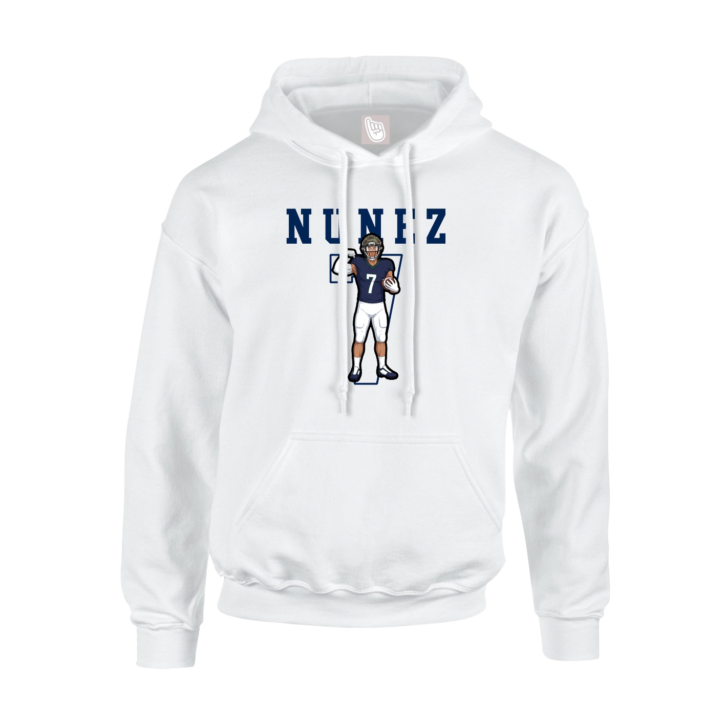 Youth Hoodie — Shirsey in White