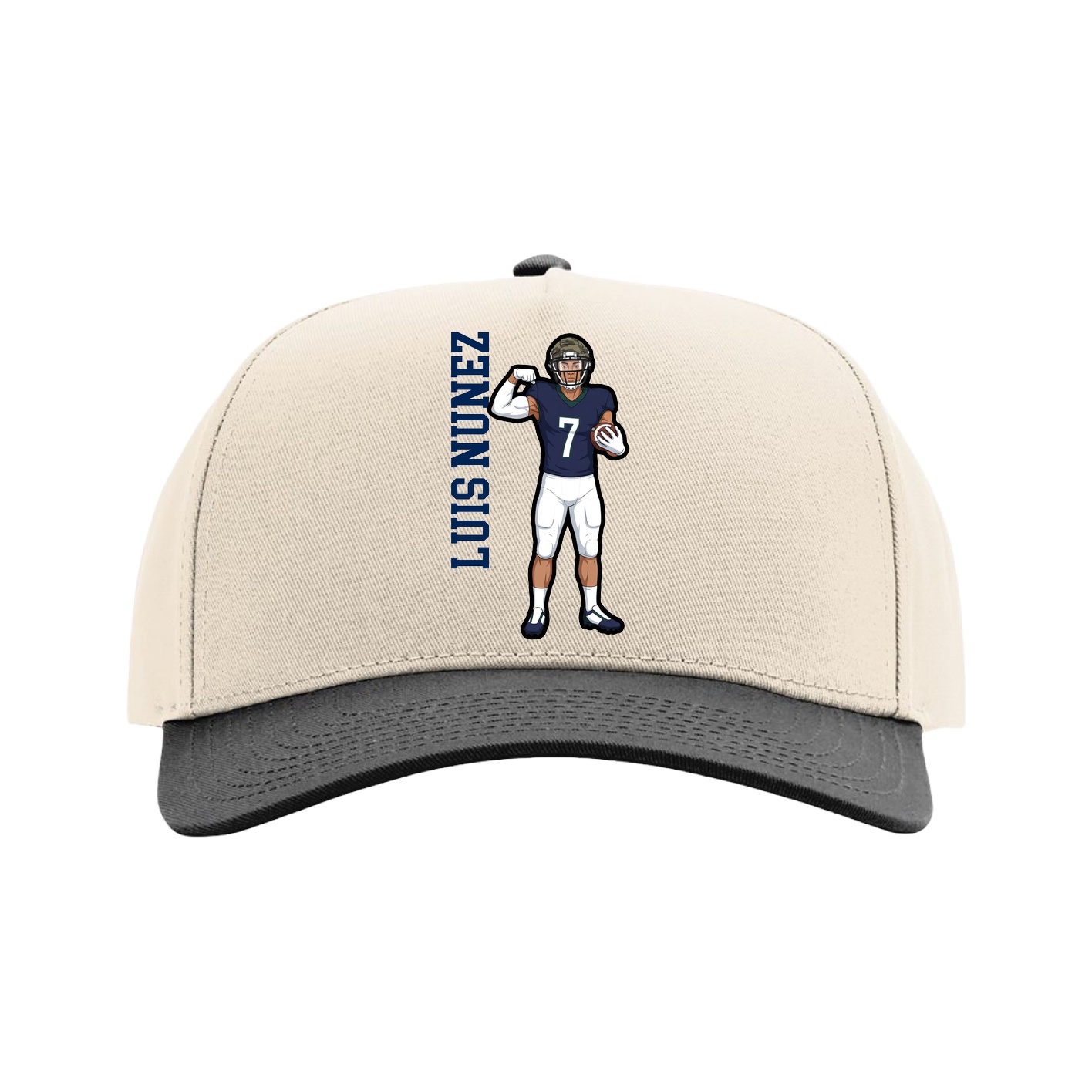 Full Fabric Five-Panel Champ Cap