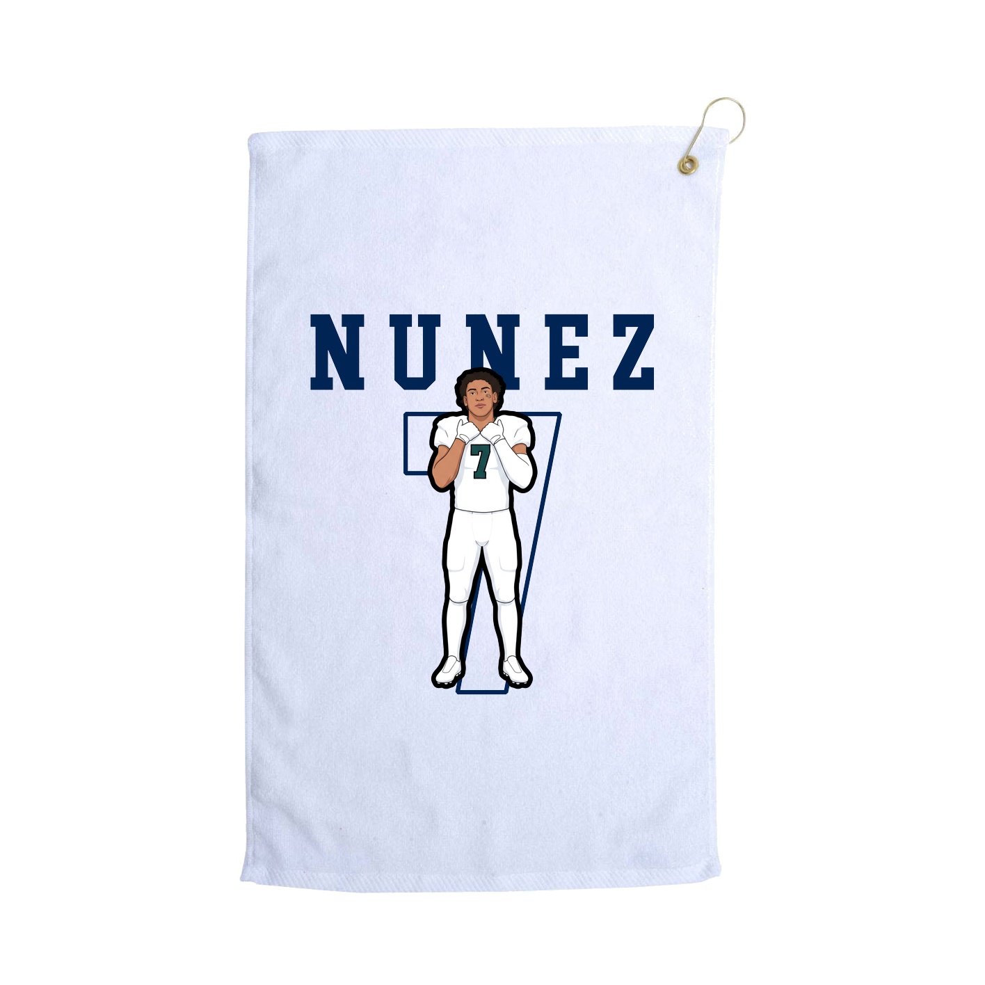 Golf Towel — Shirsey in White
