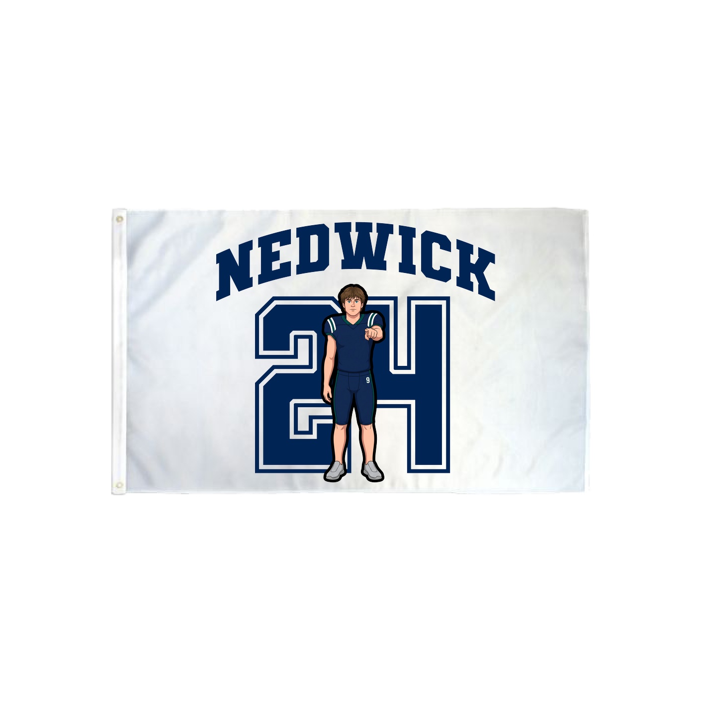 3x5 Flag — Number in Classic