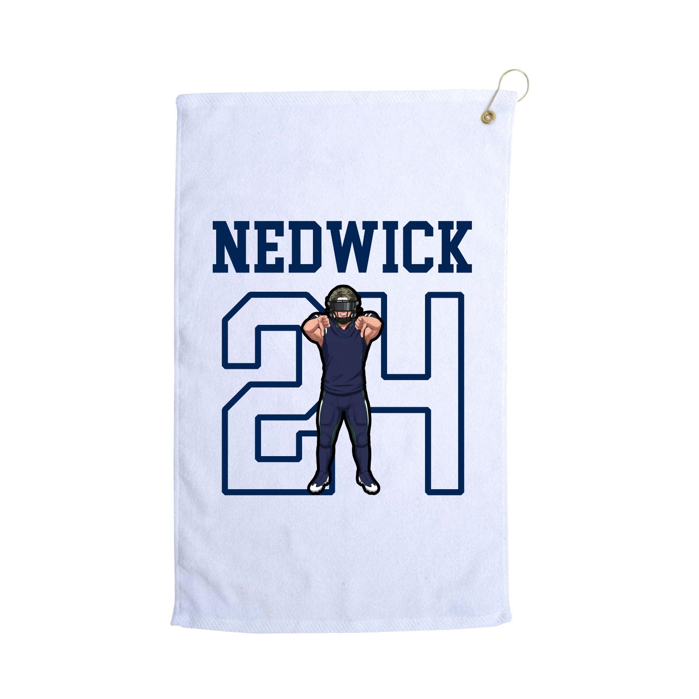 Golf Towel — Shirsey in White
