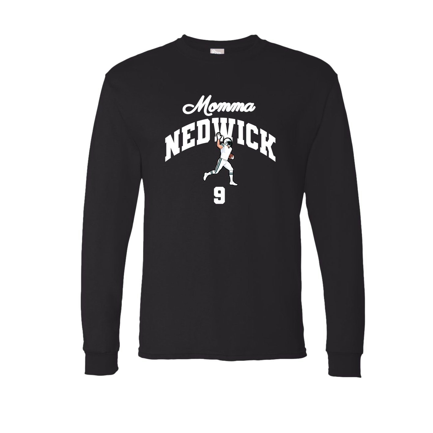 Long Sleeve Tee — Mothers Day Arch in Black