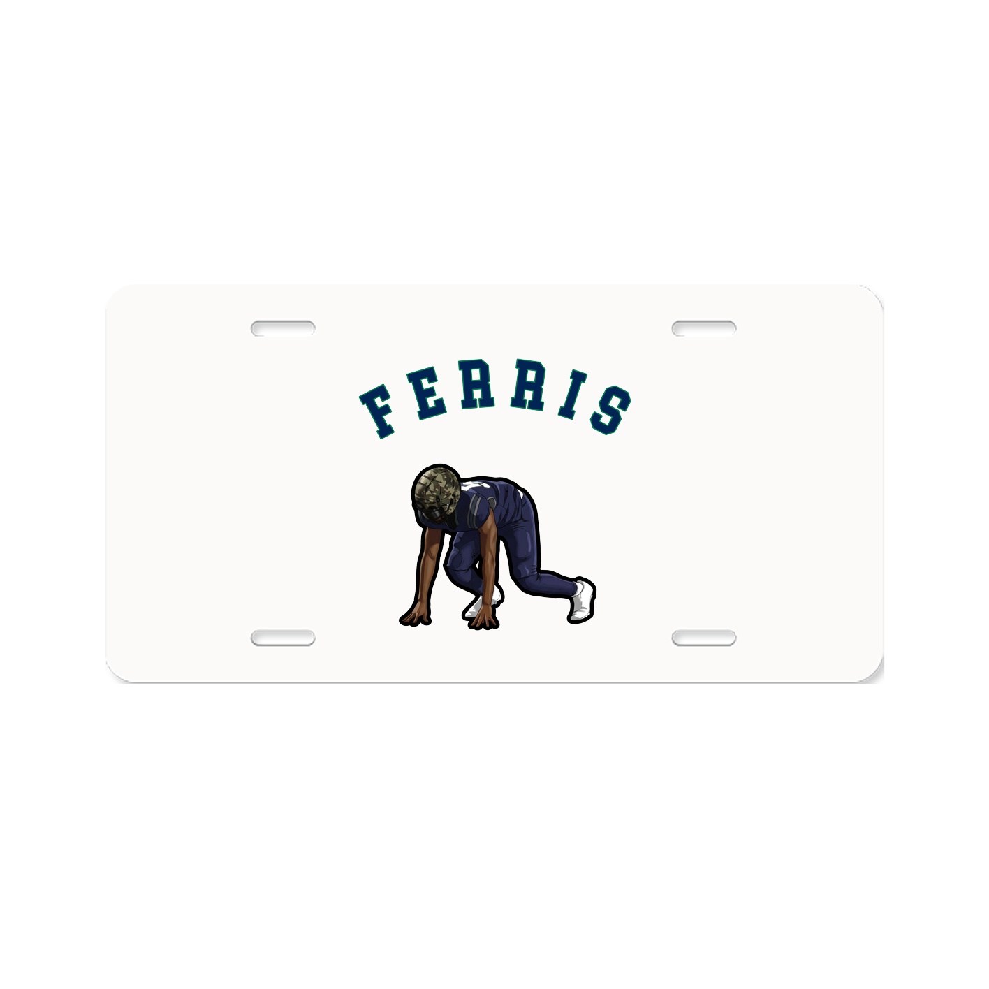License Plate — Shirsey Arch in Classic