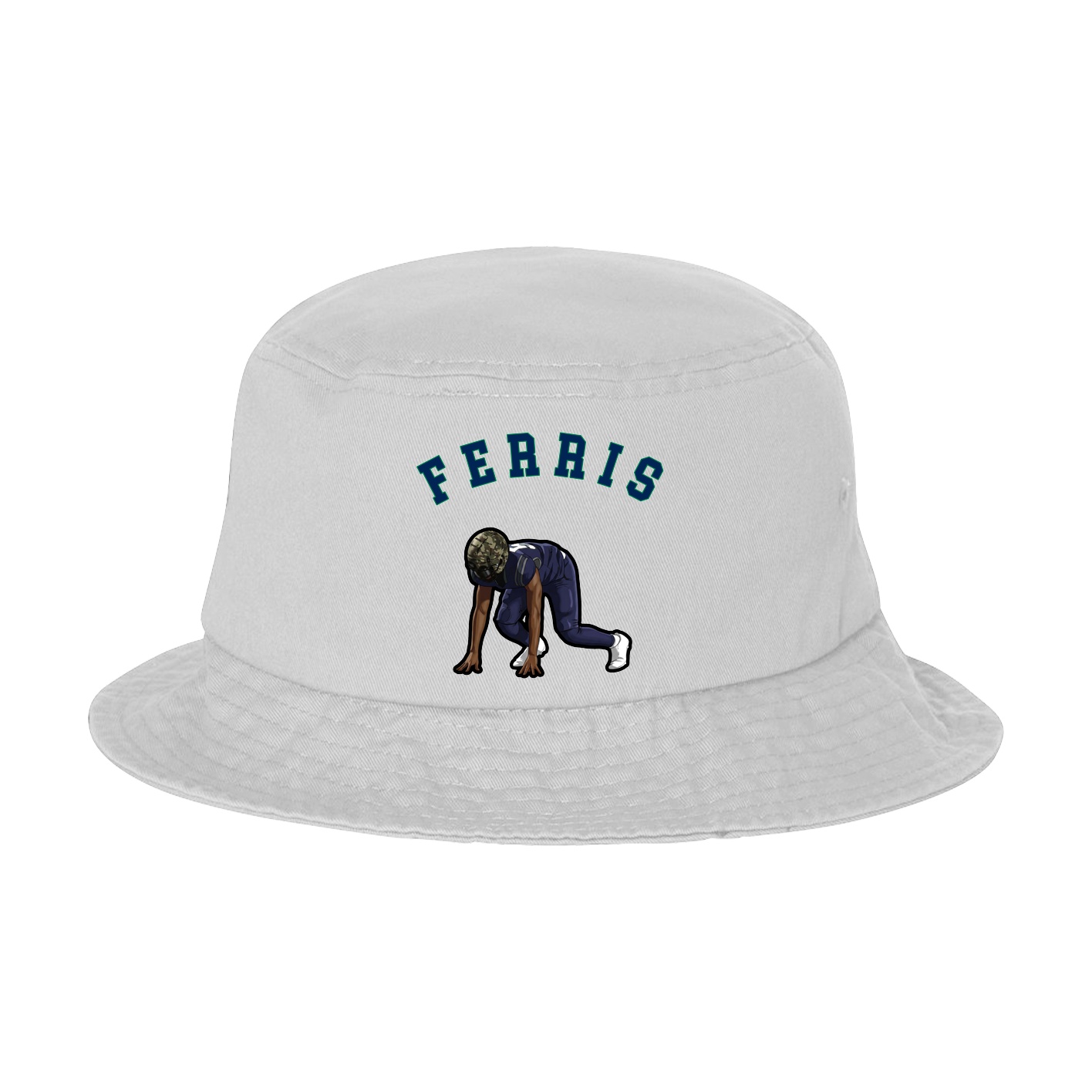 Bucket Cap — Shirsey Arch in White