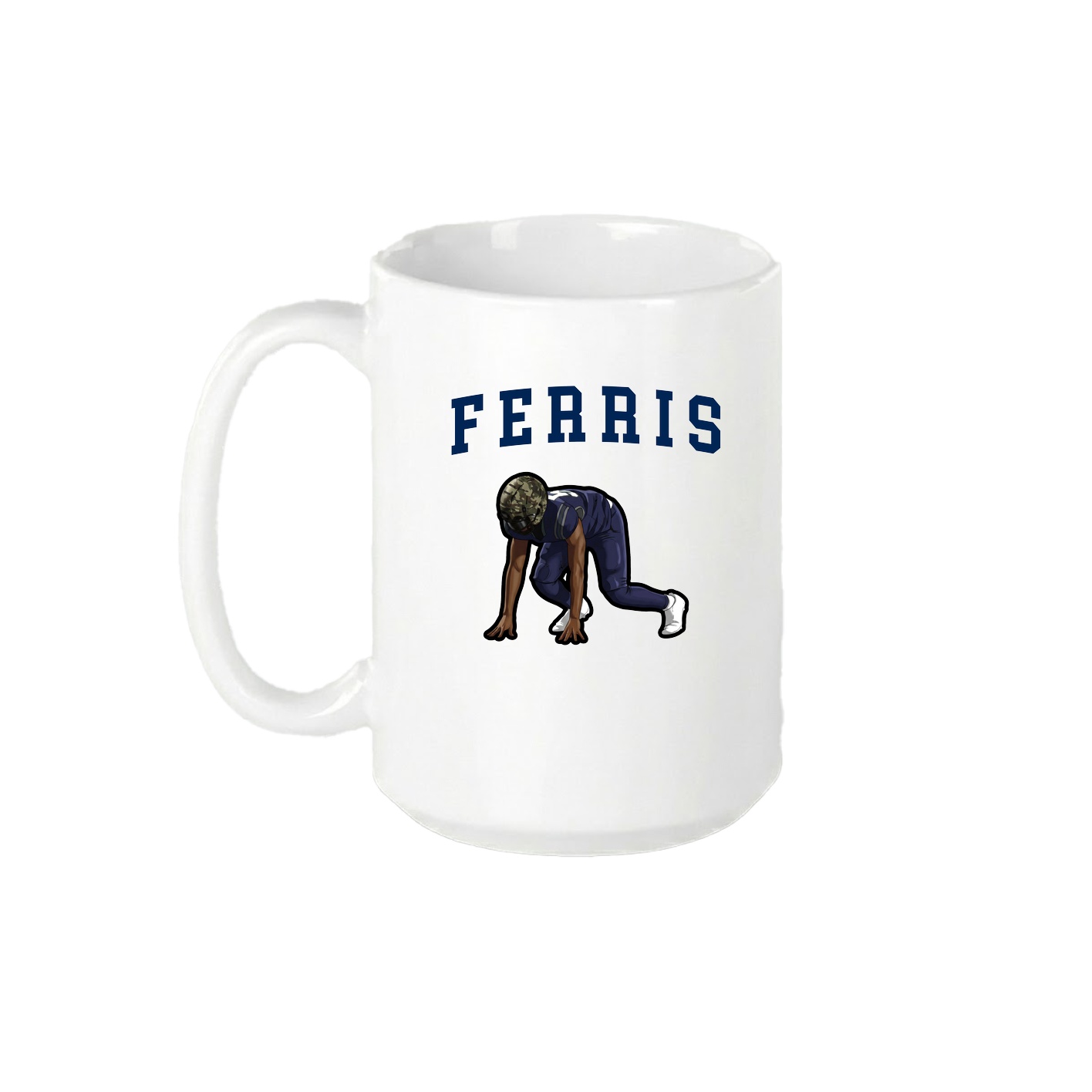 15oz Coffee Mug — Shirsey in White