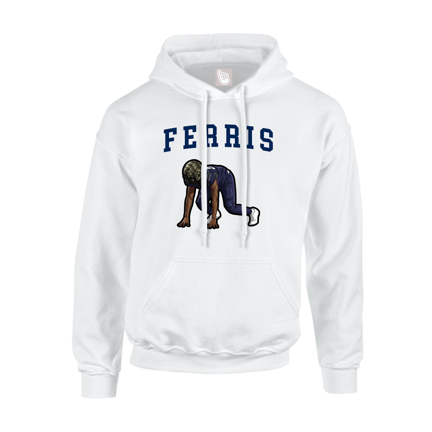 Youth Hoodie — Shirsey in White