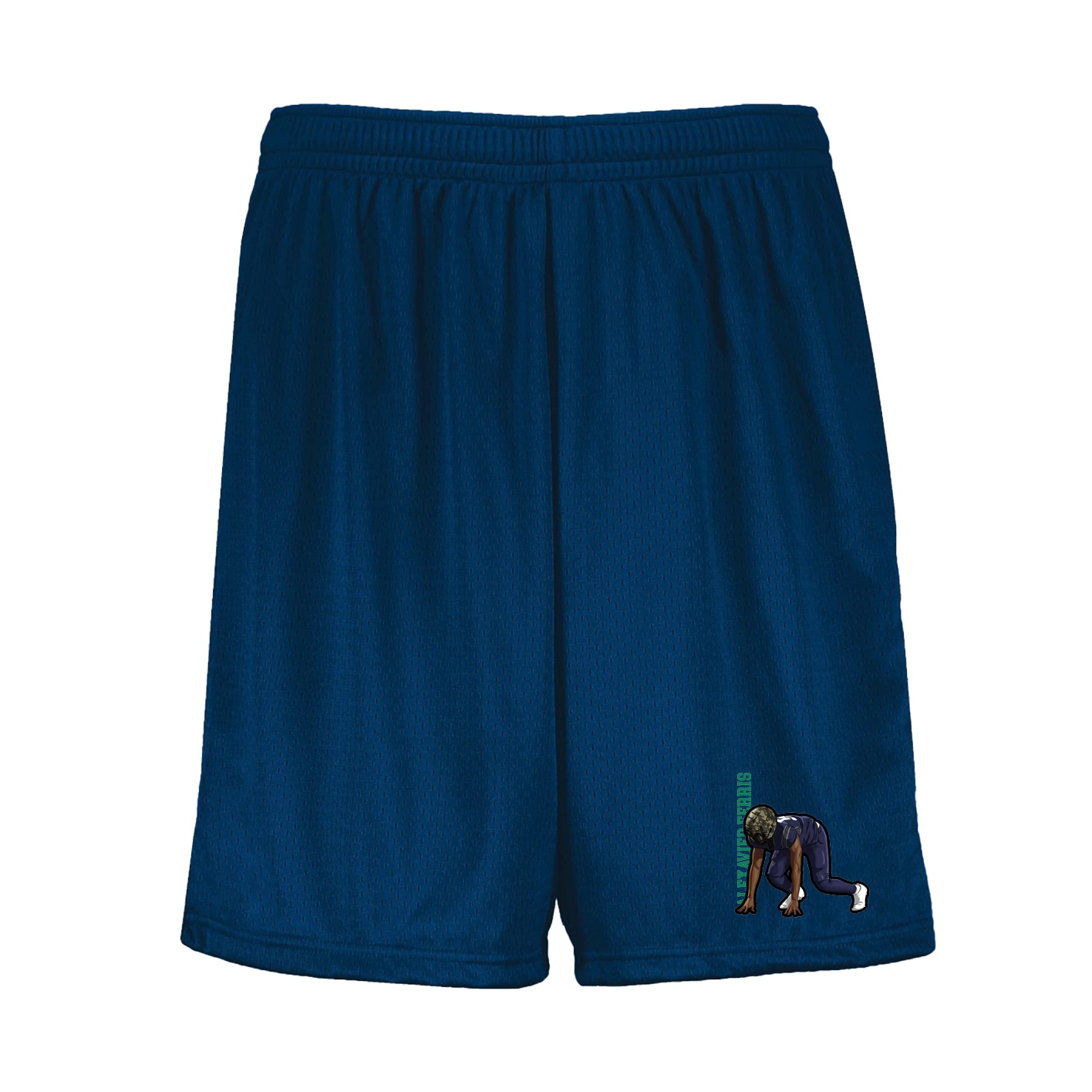 Shorts — Name Vertical in Navy