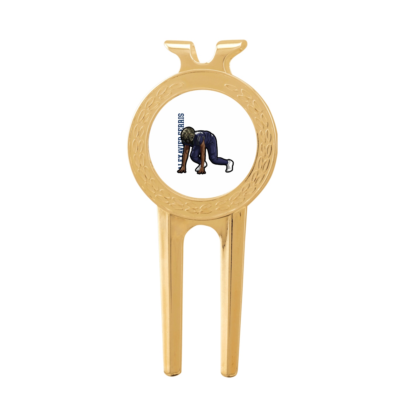 Divot Tool with Ball Marker — Name Vertical in Classic