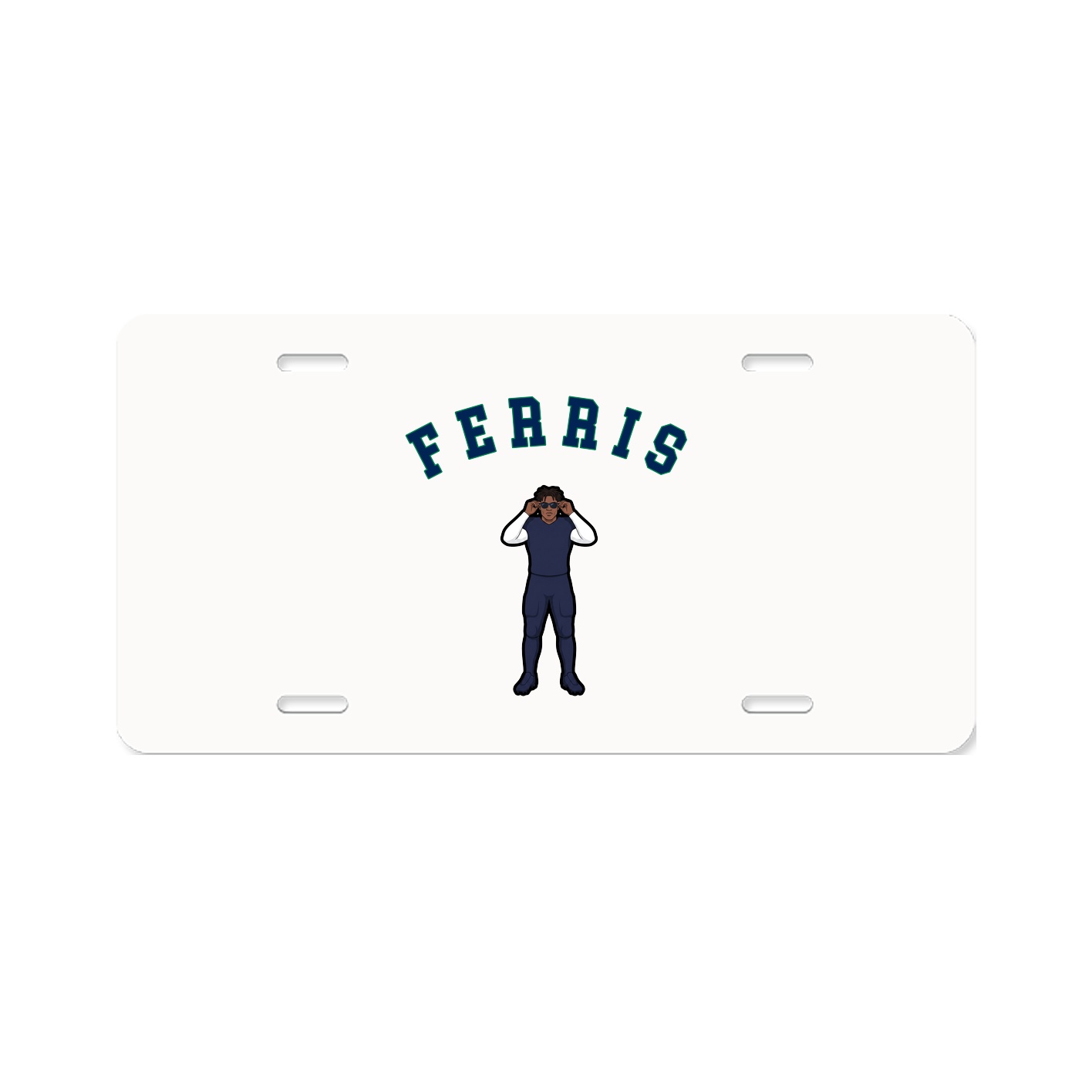 License Plate — Shirsey Arch in Classic