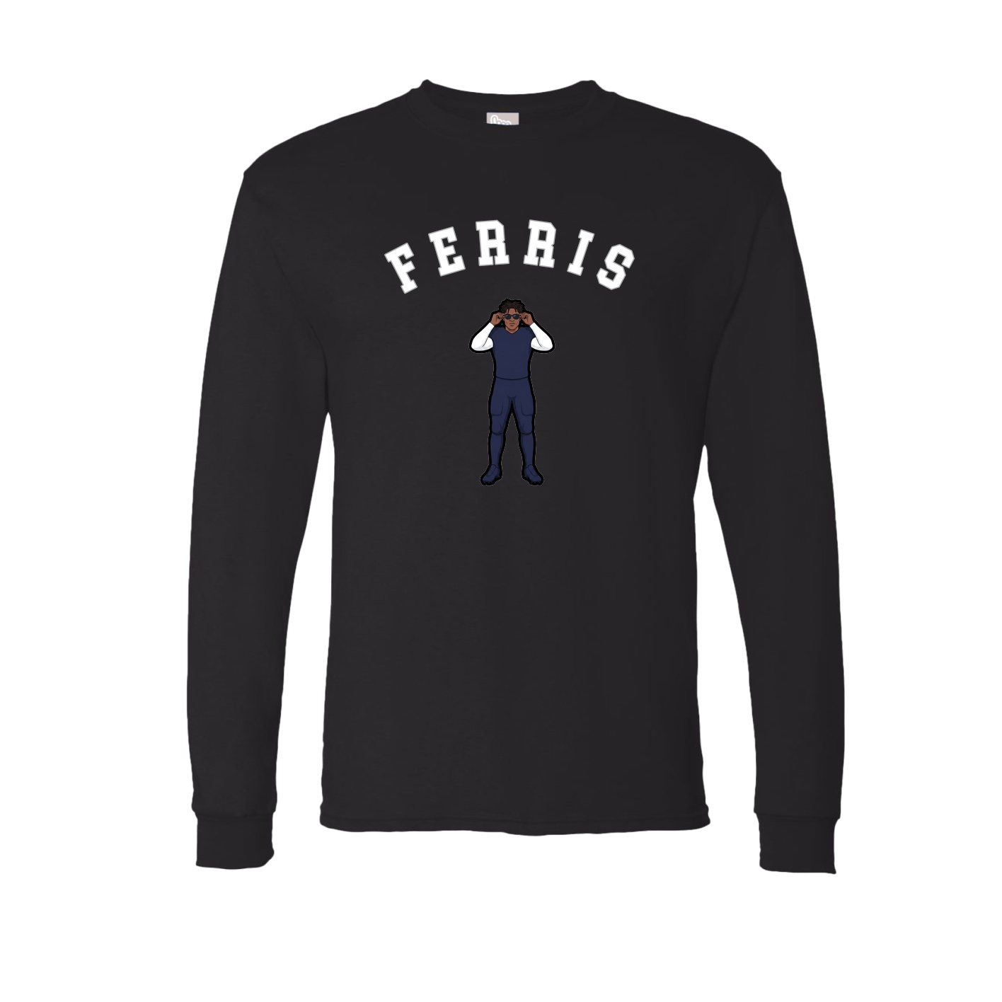 Long Sleeve Tee — Shirsey Arch in Black