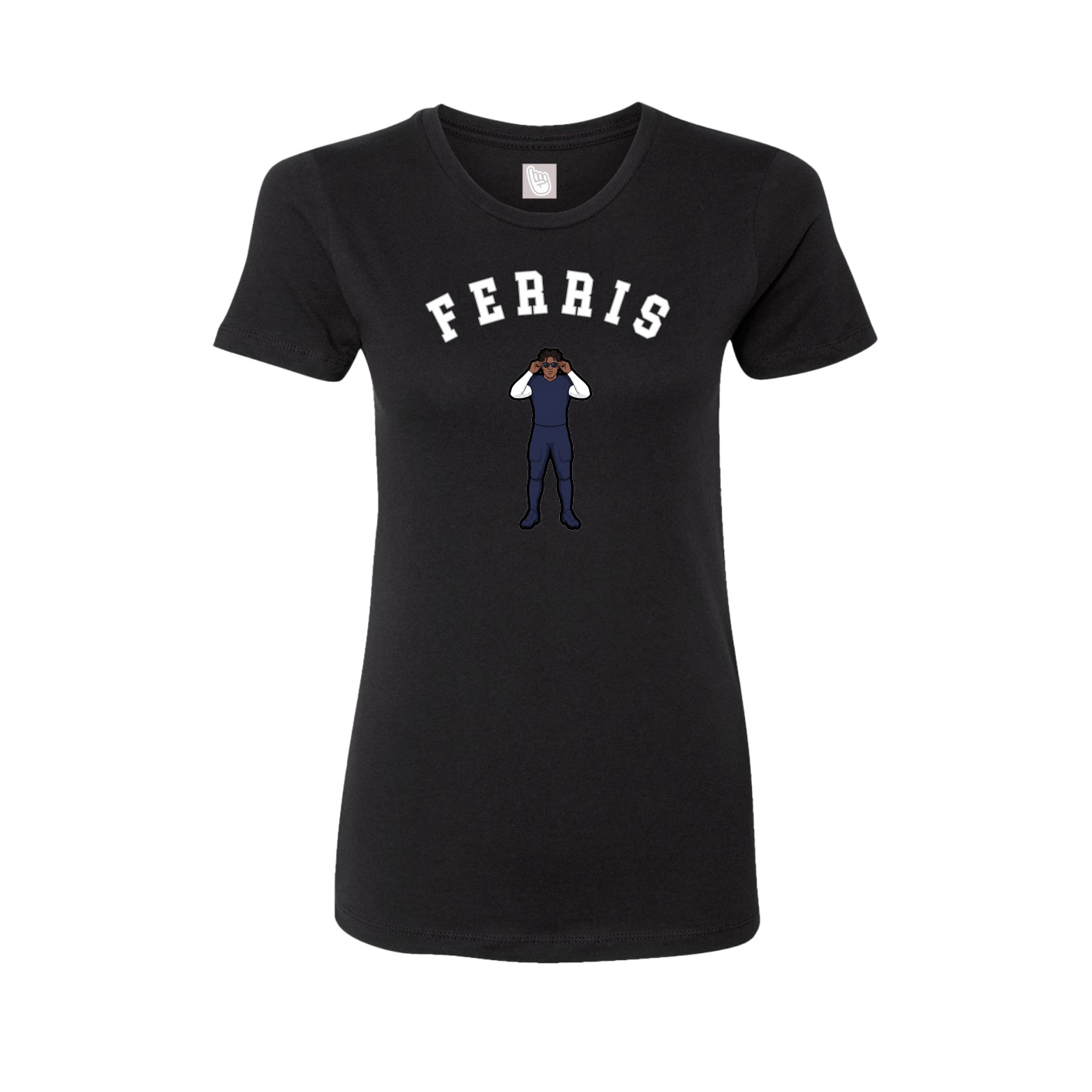 Womens Tee — Shirsey Arch in Black