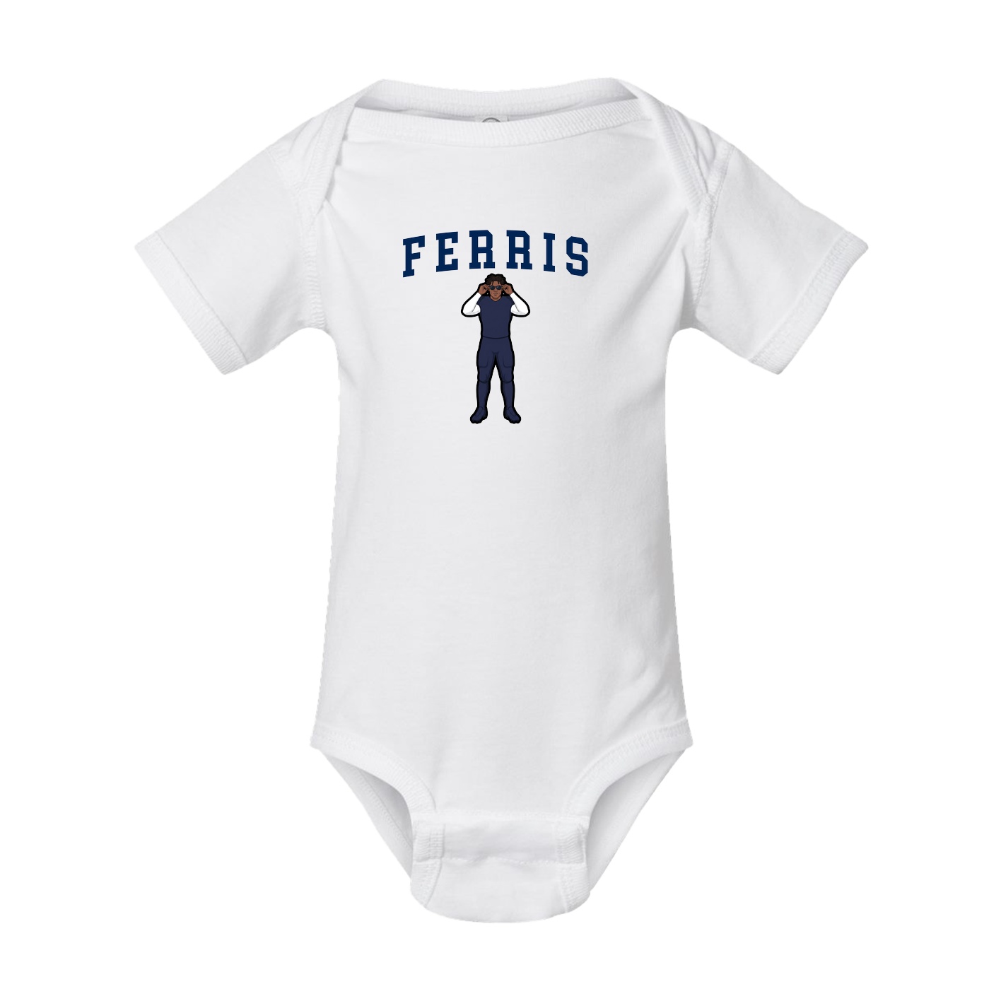 Baby Onesie — Shirsey in White