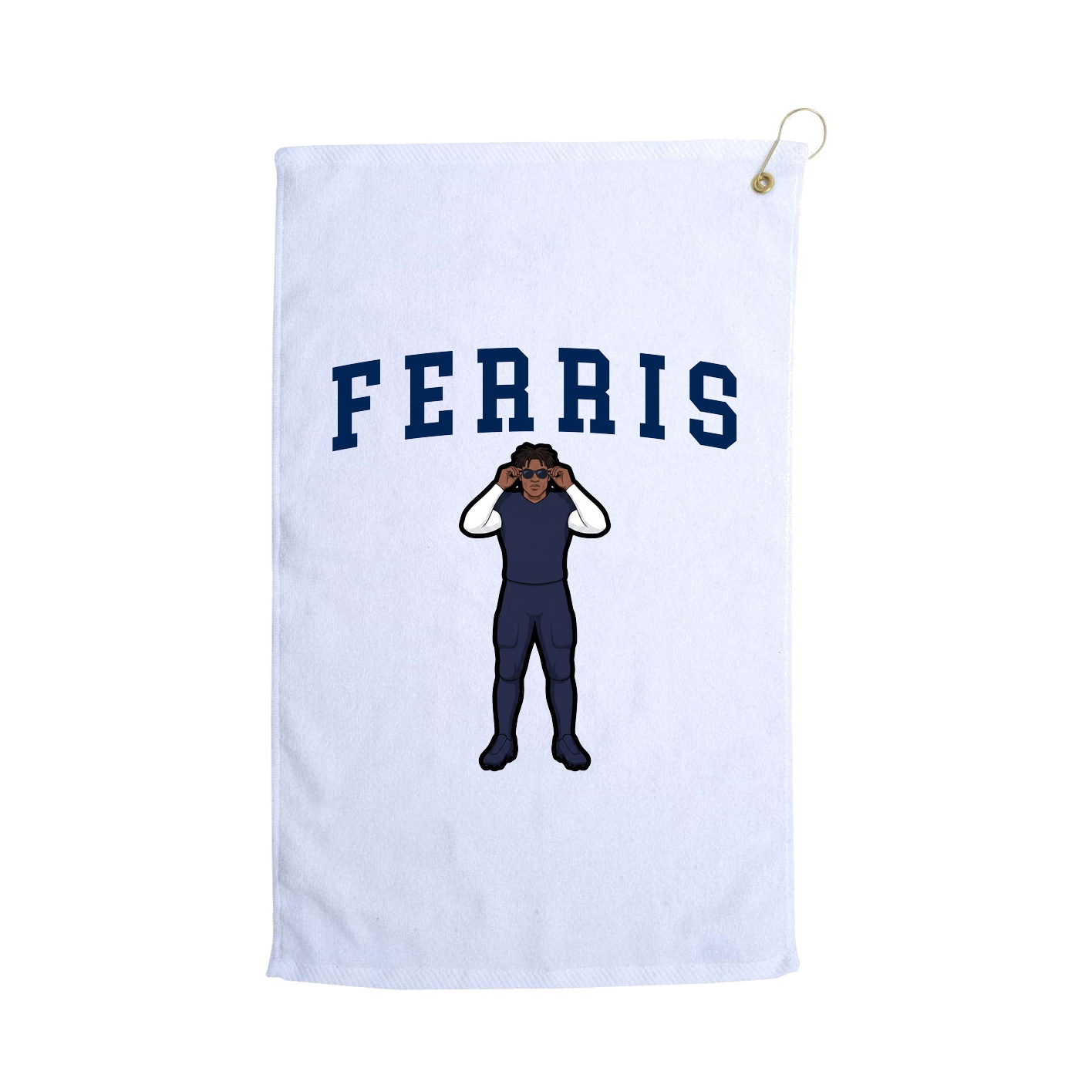 Golf Towel — Shirsey in White