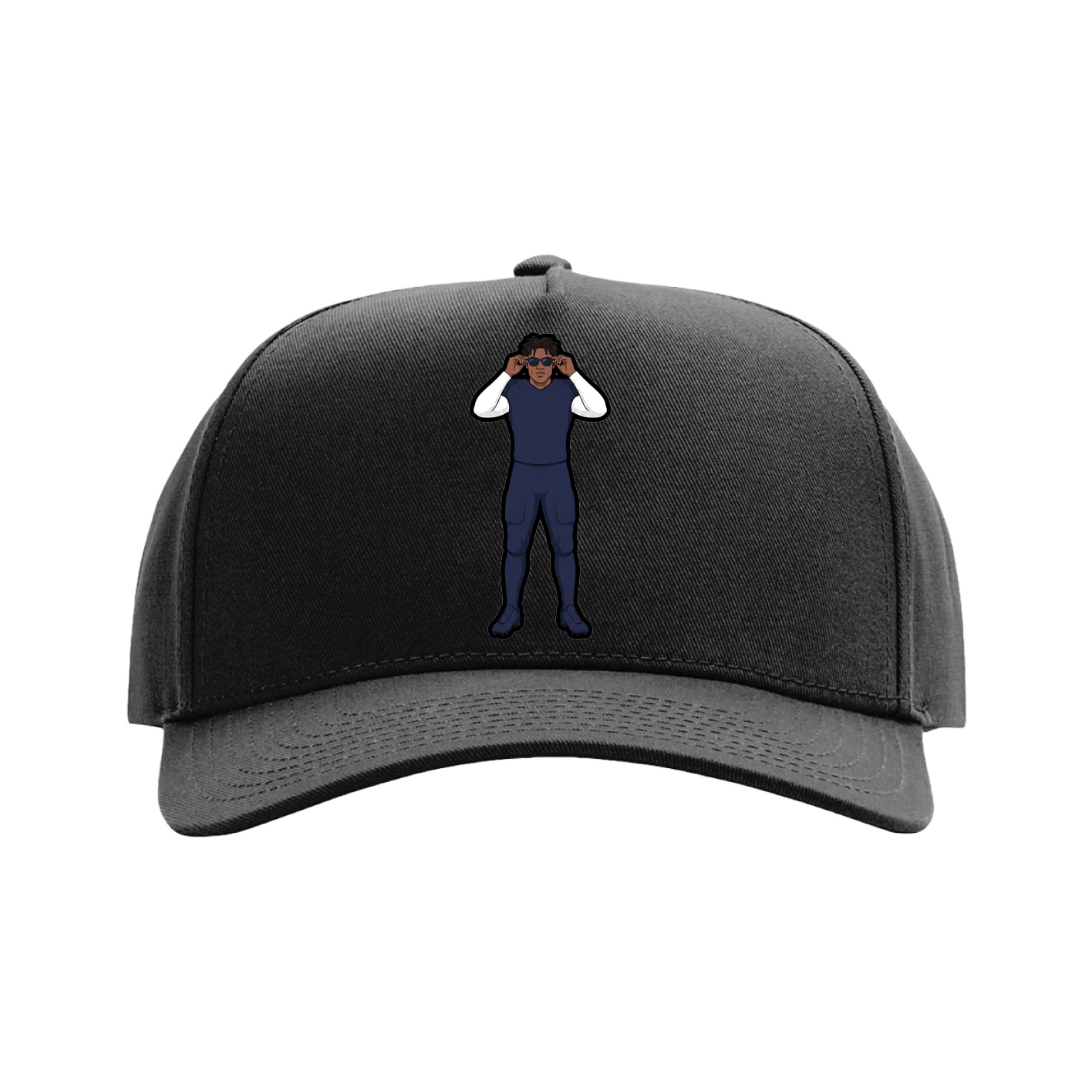 Full Fabric Five-Panel Champ Cap