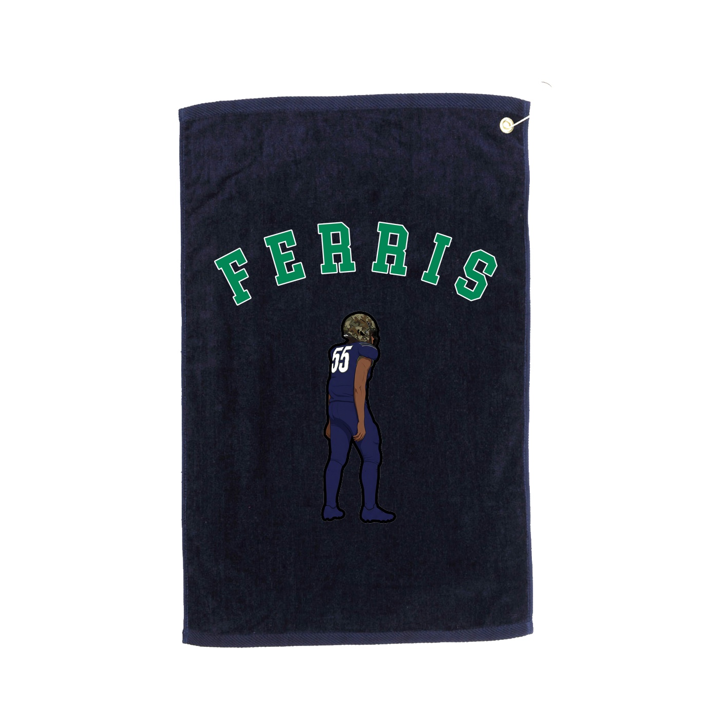 Golf Towel — Shirsey Arch in Navy
