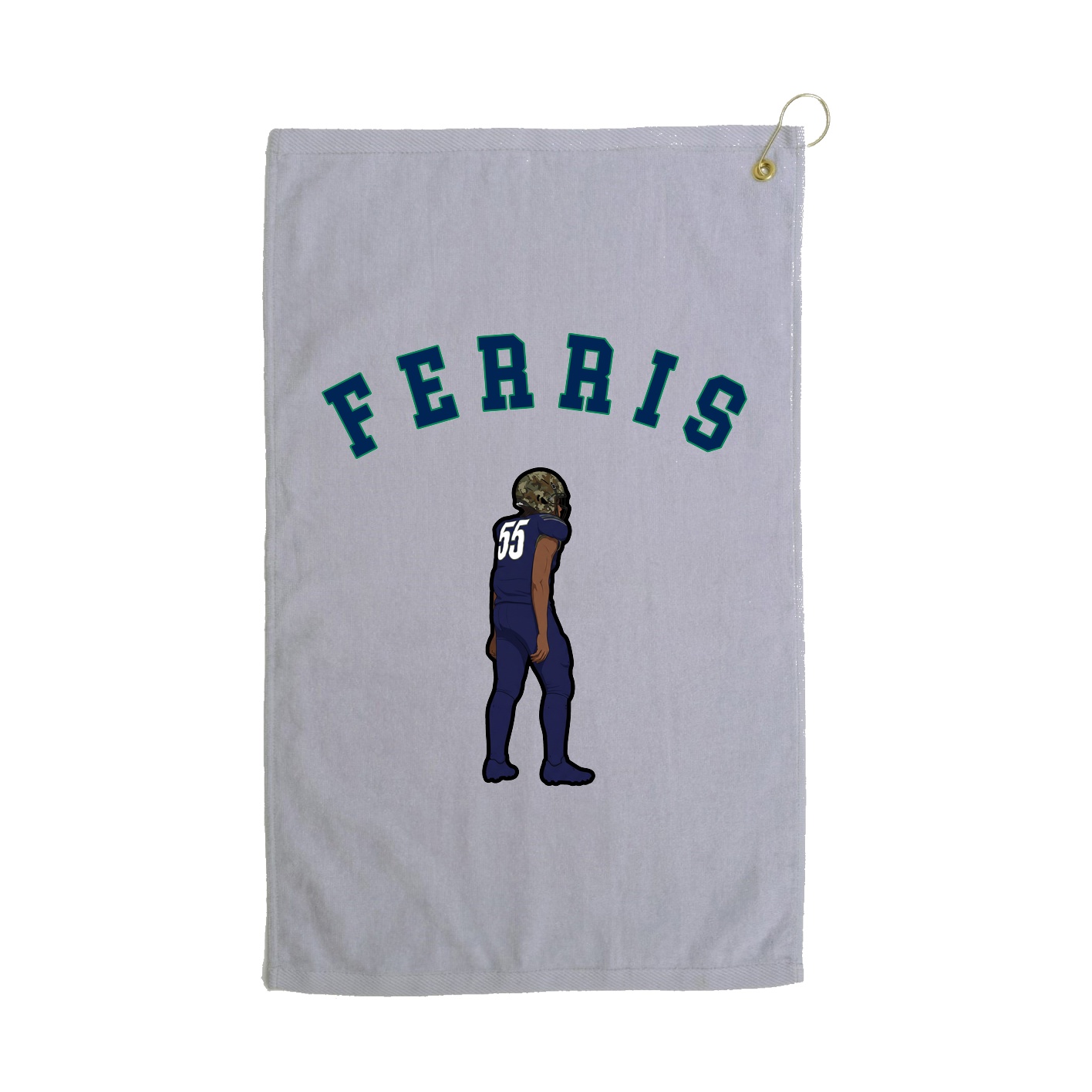 Golf Towel — Shirsey Arch in Grey