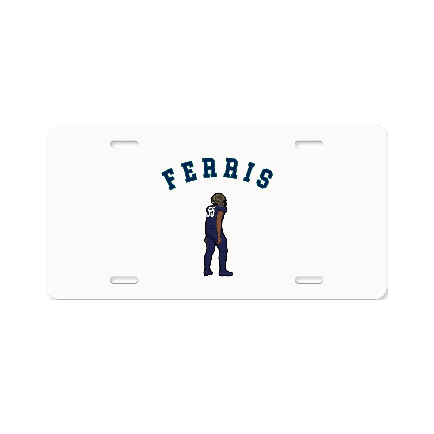 License Plate — Shirsey Arch in Classic