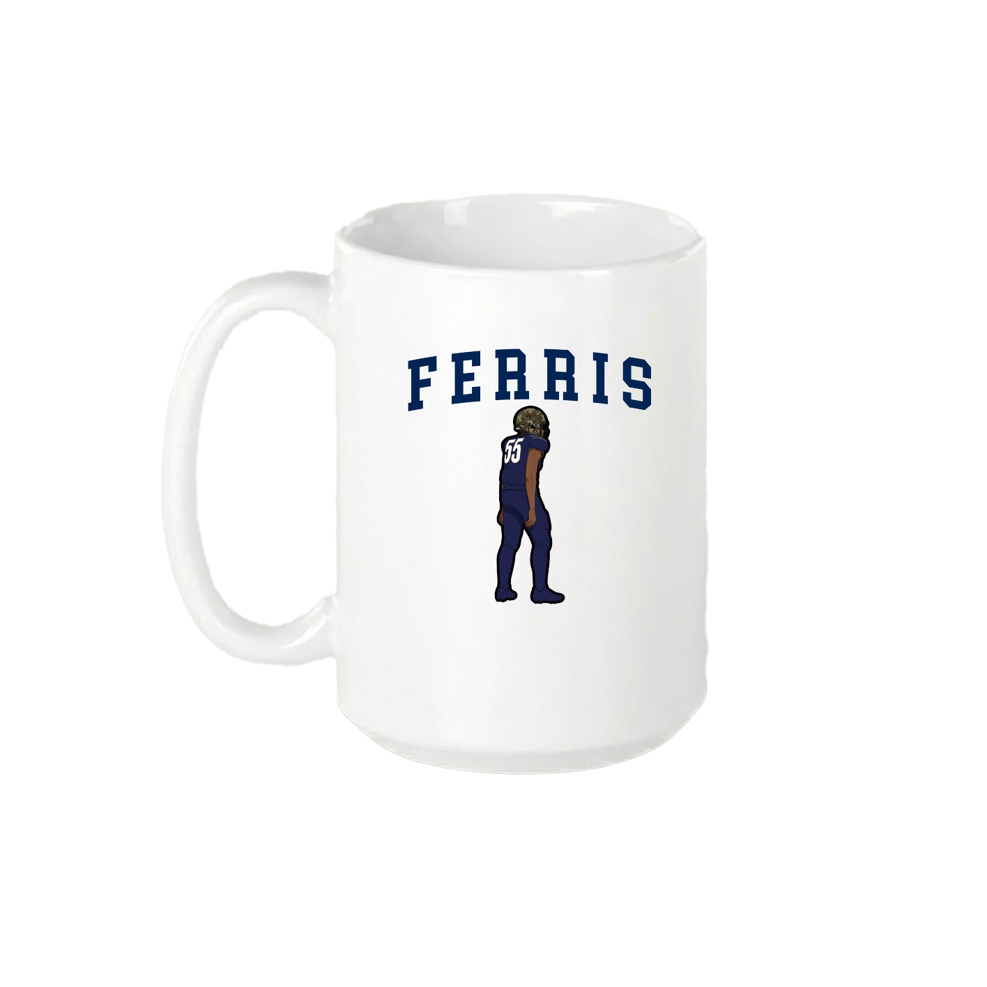 15oz Coffee Mug — Shirsey in White