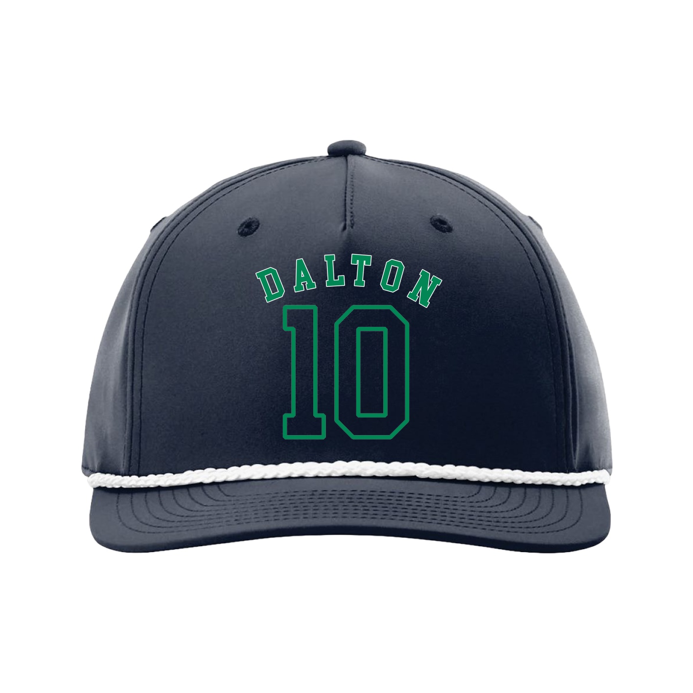 Five-Panel Classic Rope Cap — Shirsey Arch in Navy