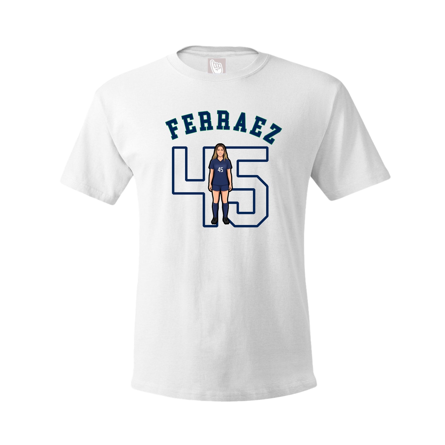 Youth Tee — Shirsey Arch in White