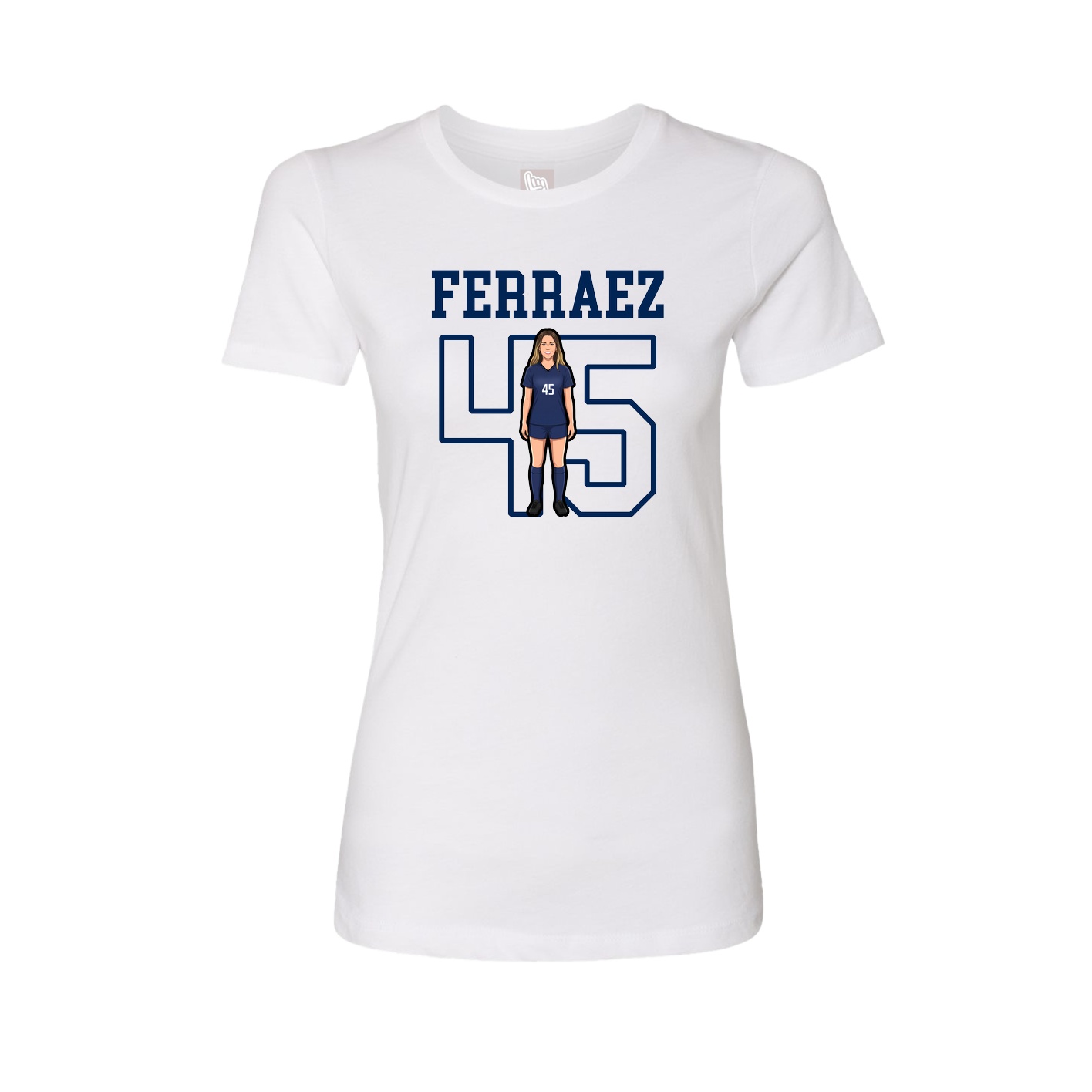 Fitted Women's Tee — Shirsey in White