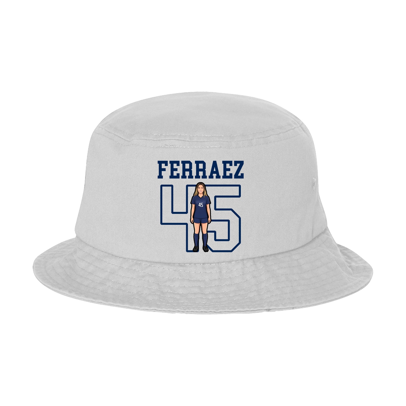 Bucket Cap — Shirsey in White