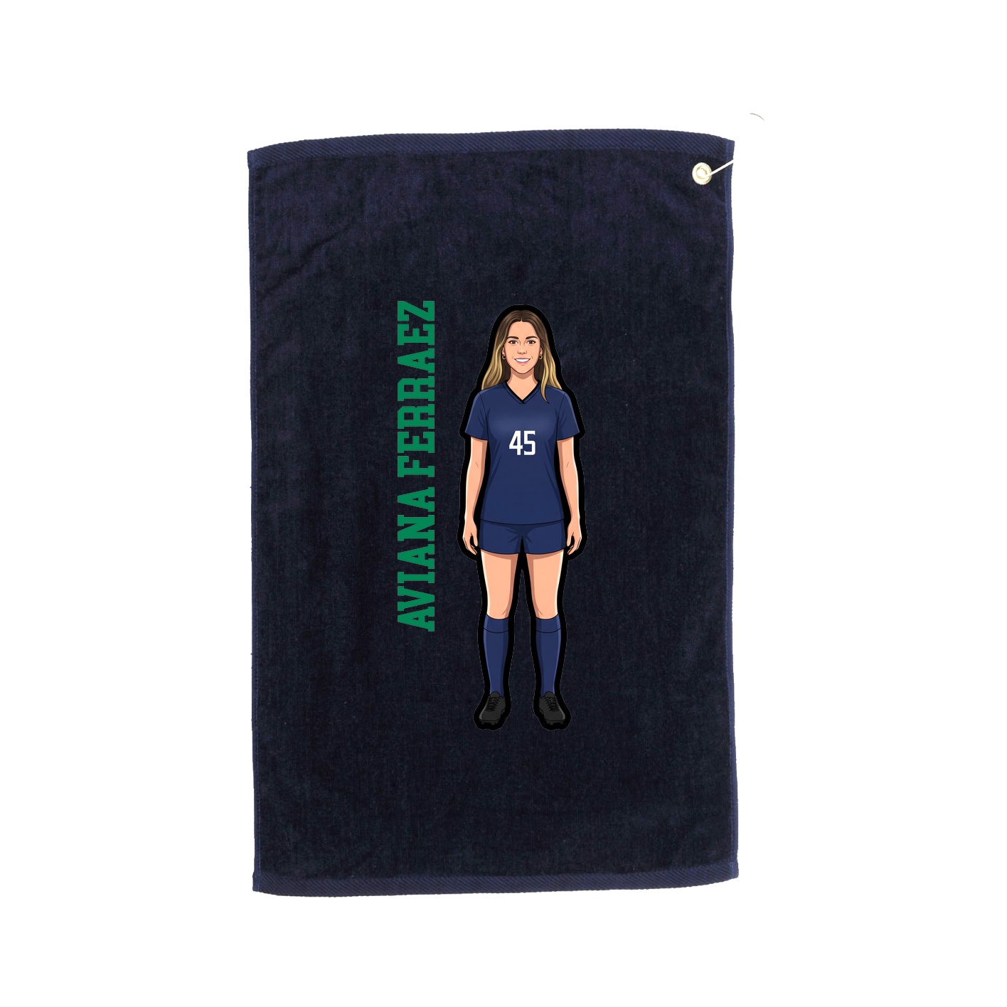 Terry Velour Golf Towel