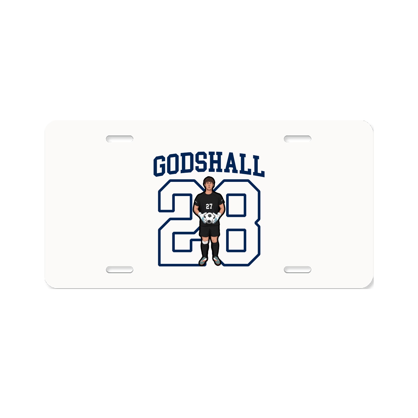License Plate — Shirsey in Classic