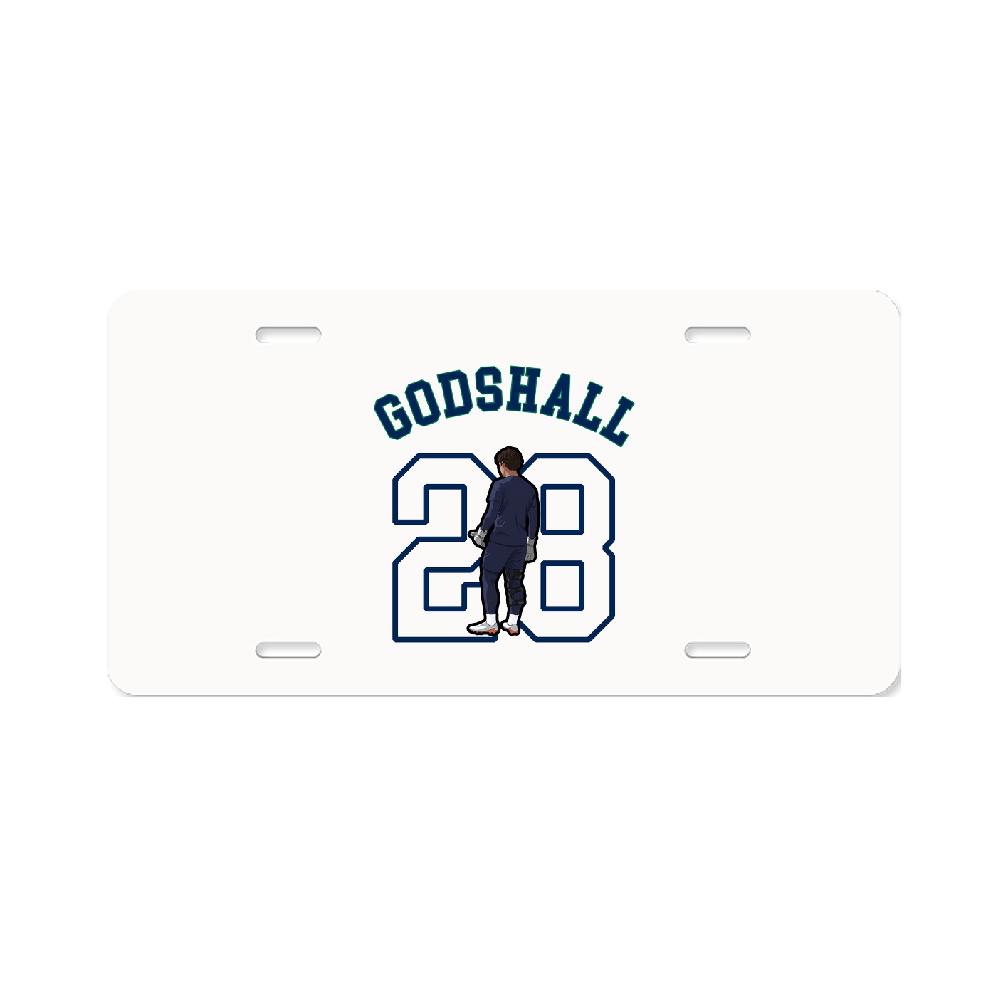 License Plate — Shirsey Arch in Classic