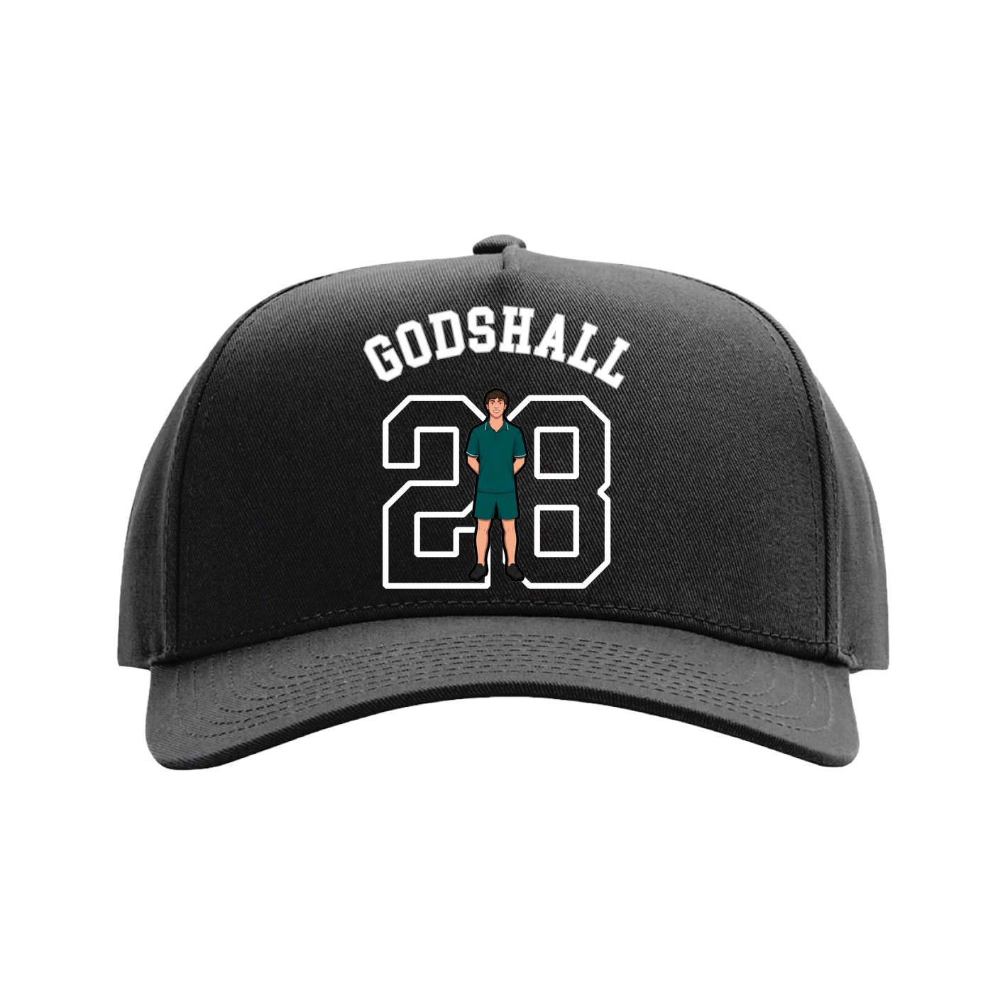 Full Fabric Five-Panel Champ Cap