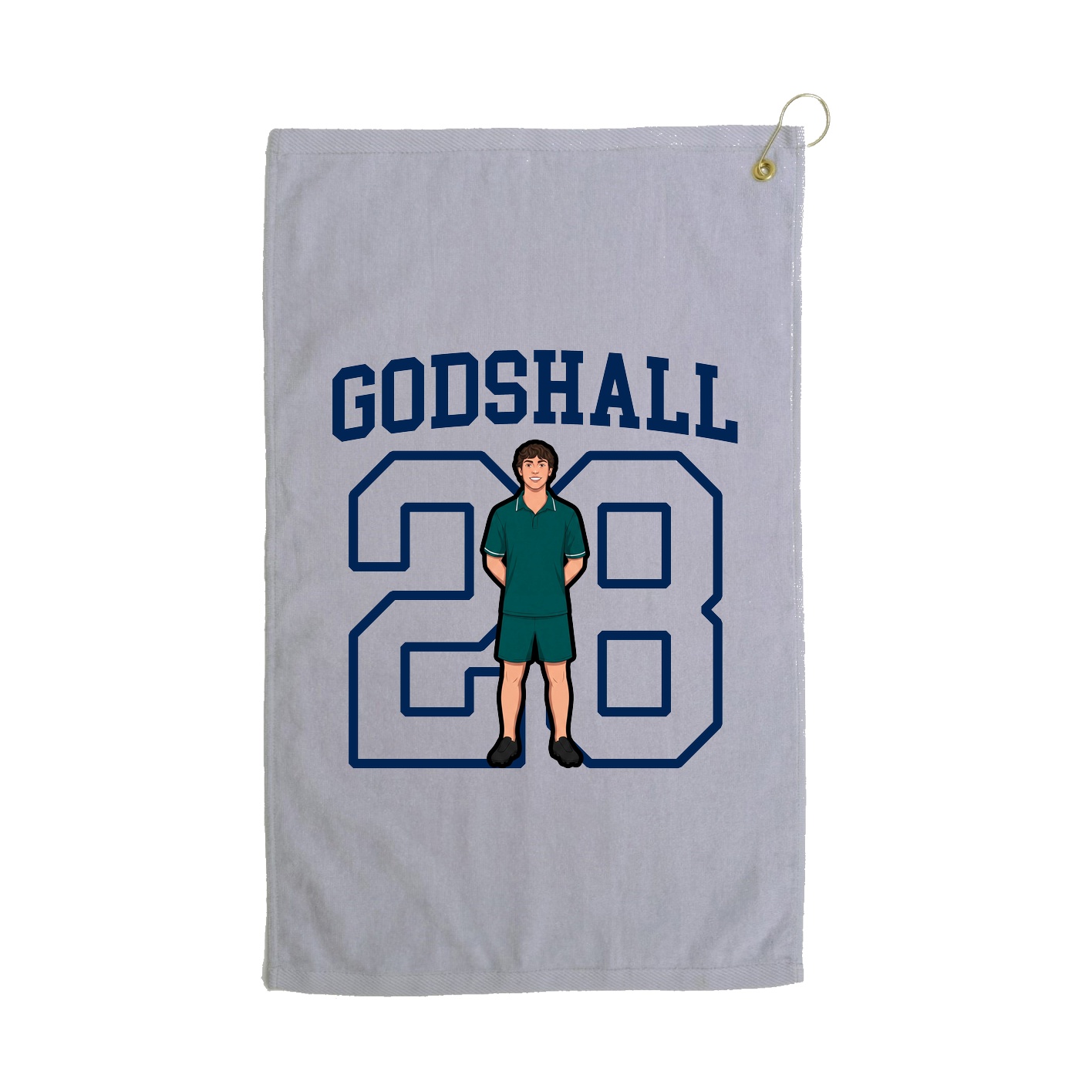 Golf Towel — Shirsey in Grey