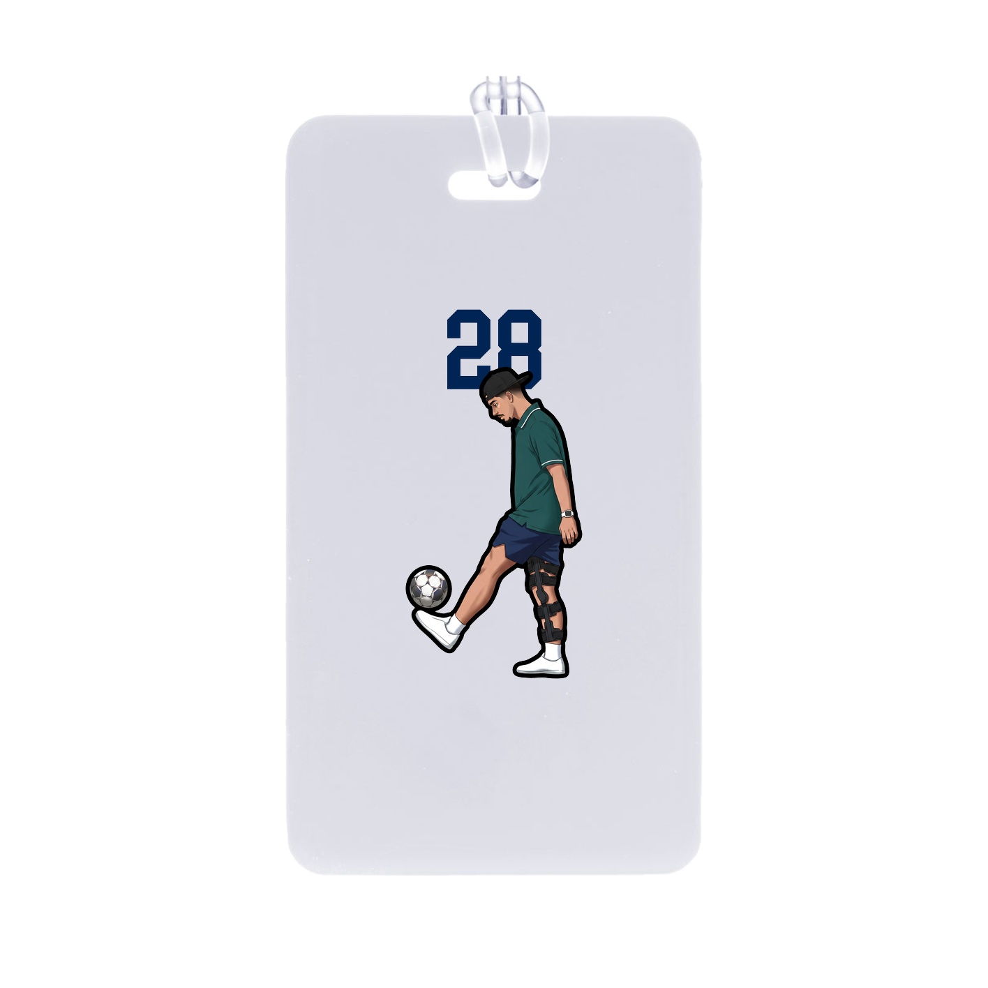 Bag Tag — Number Top in Classic