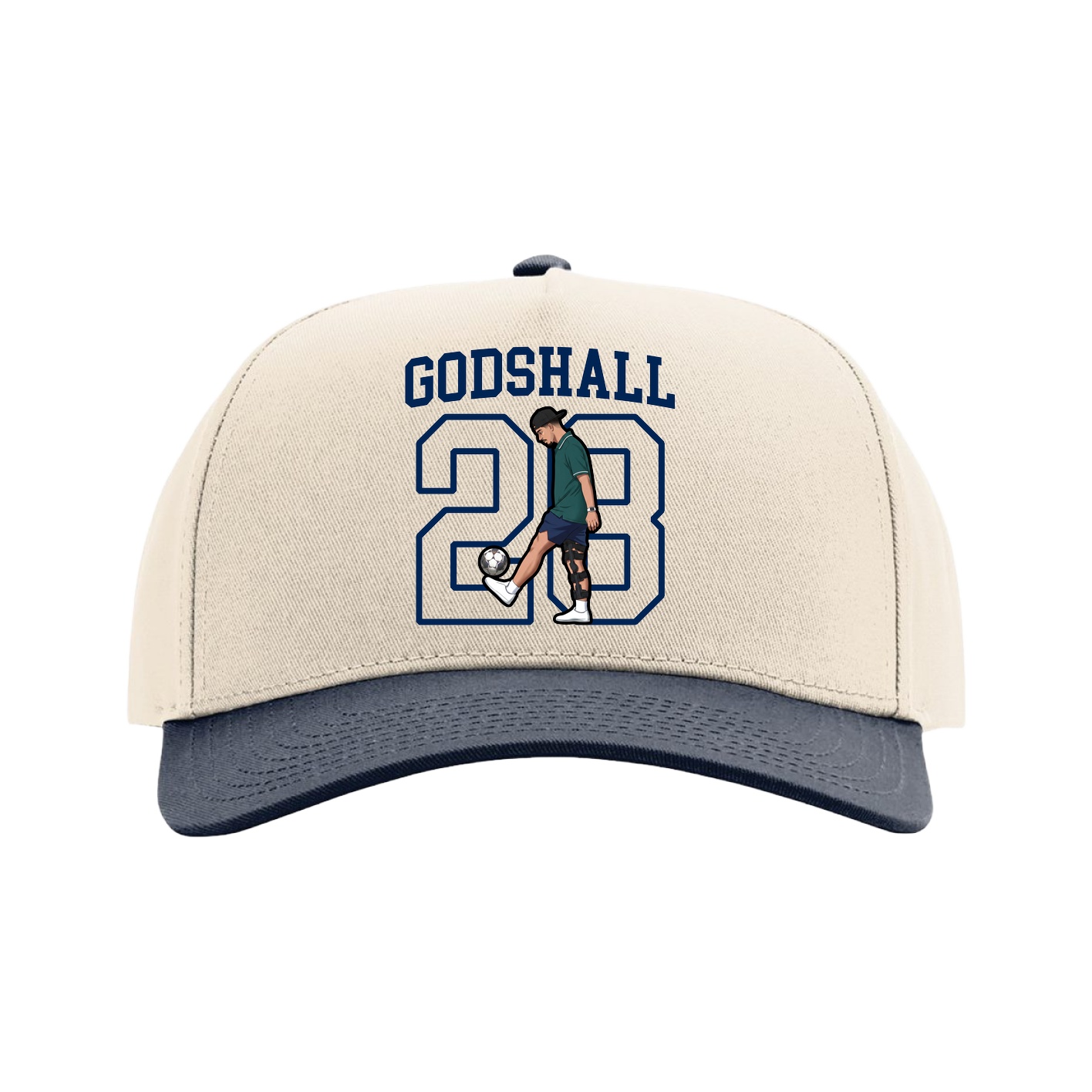 Full Fabric Five-Panel Champ Cap