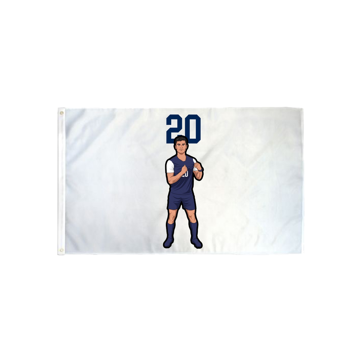 3x5 Flag — Number Top in Classic