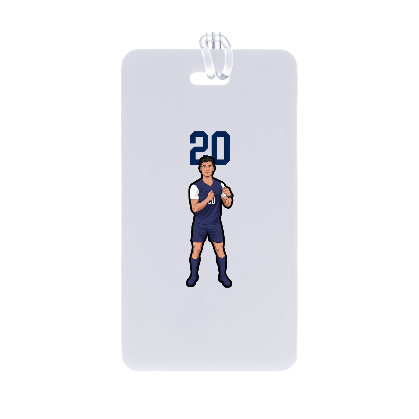 Bag Tag — Number Top in Classic