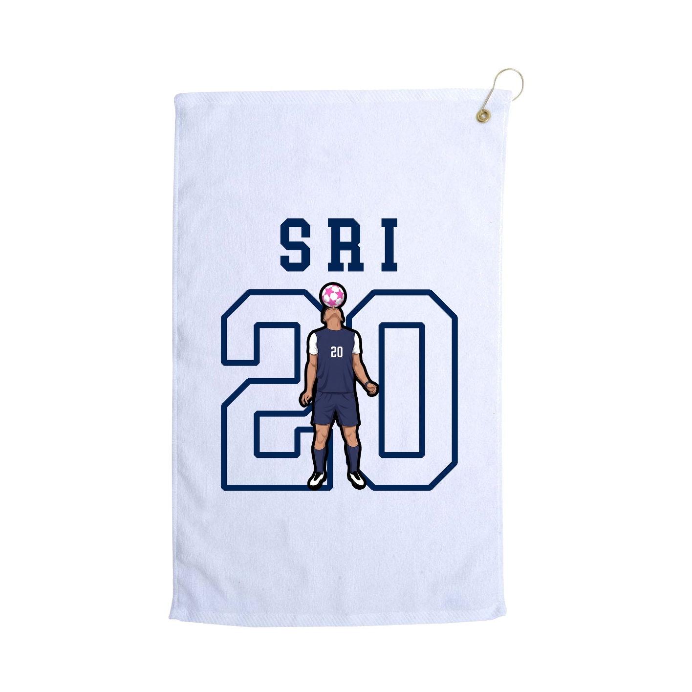 Golf Towel — Shirsey in White