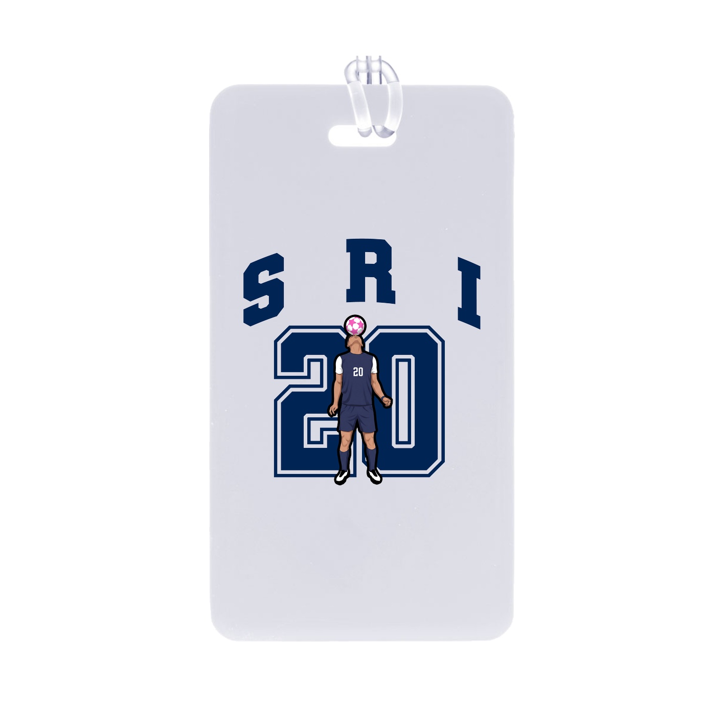 Bag Tag — Number in Classic