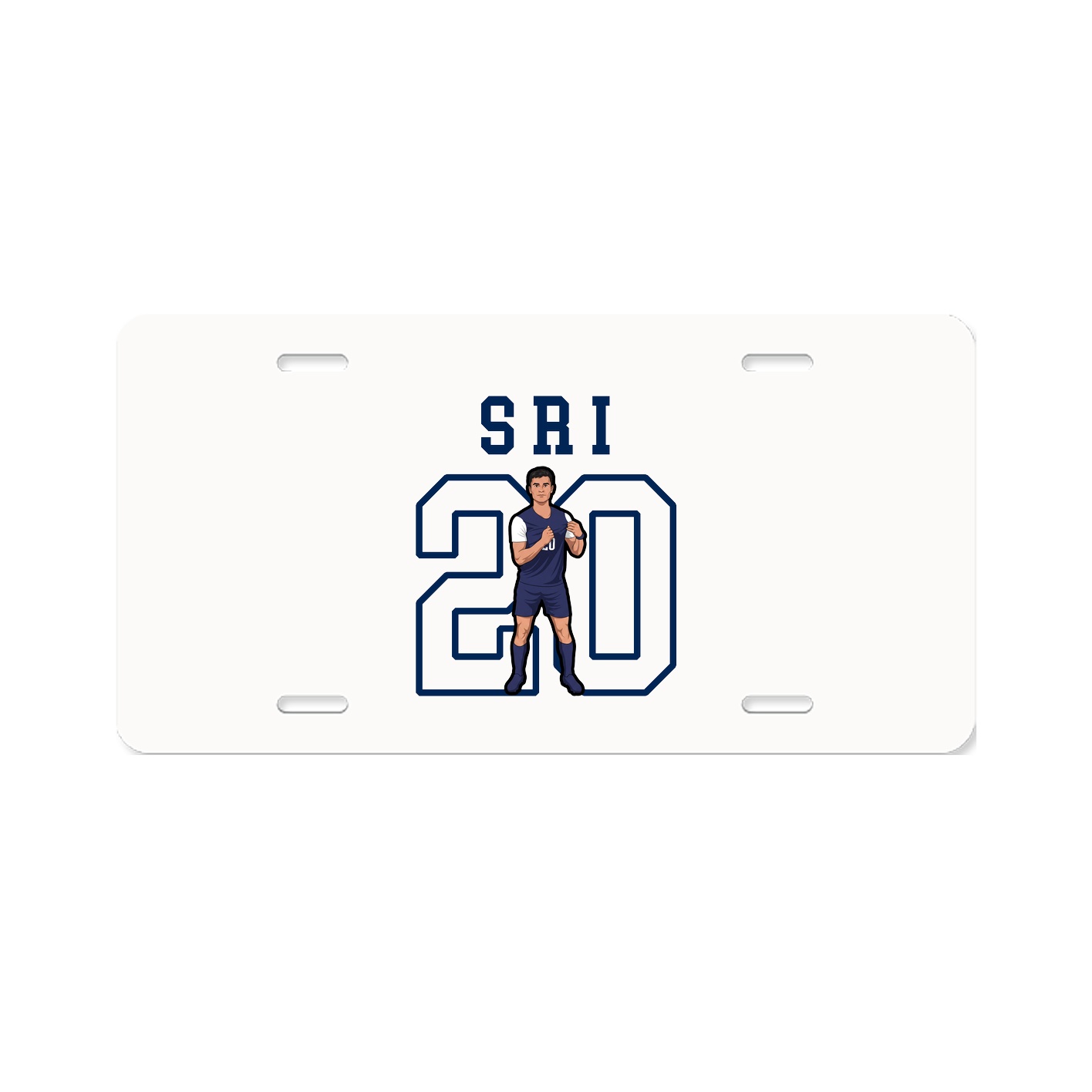 License Plate — Shirsey in Classic