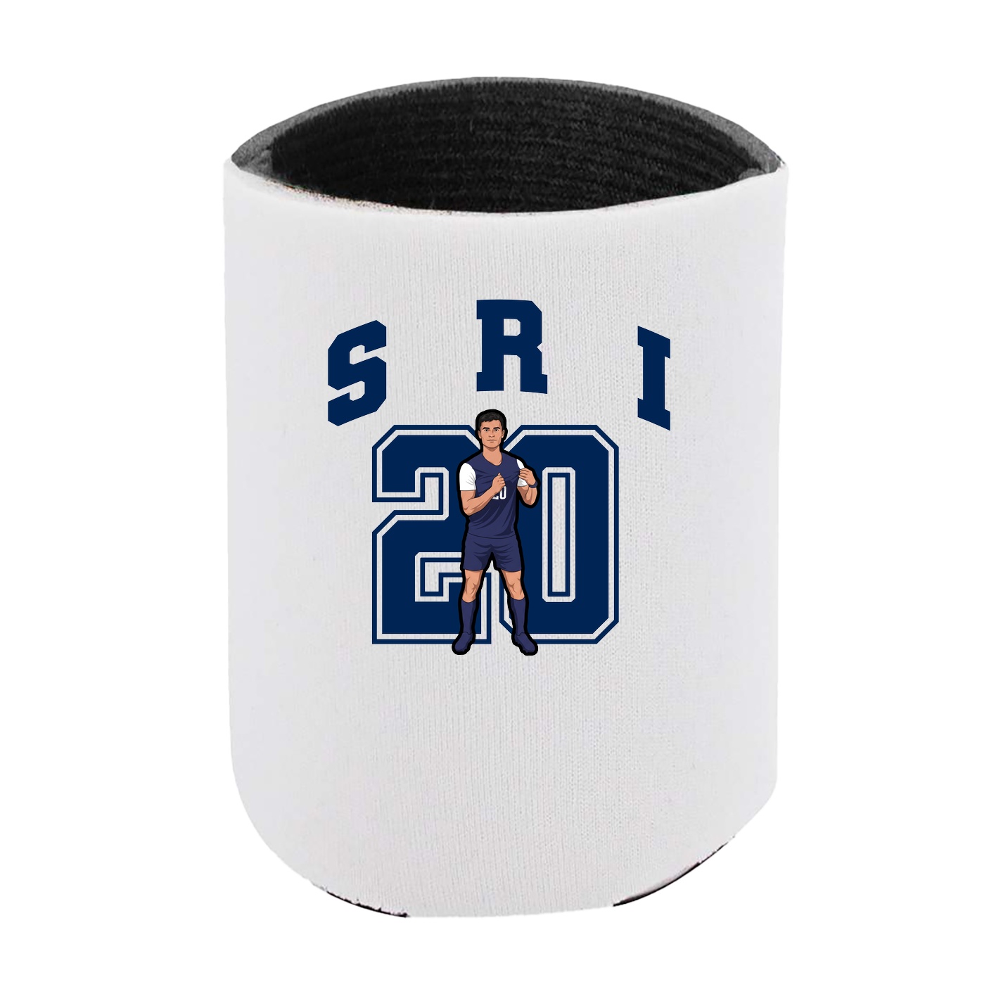 Can Holder — Number in White