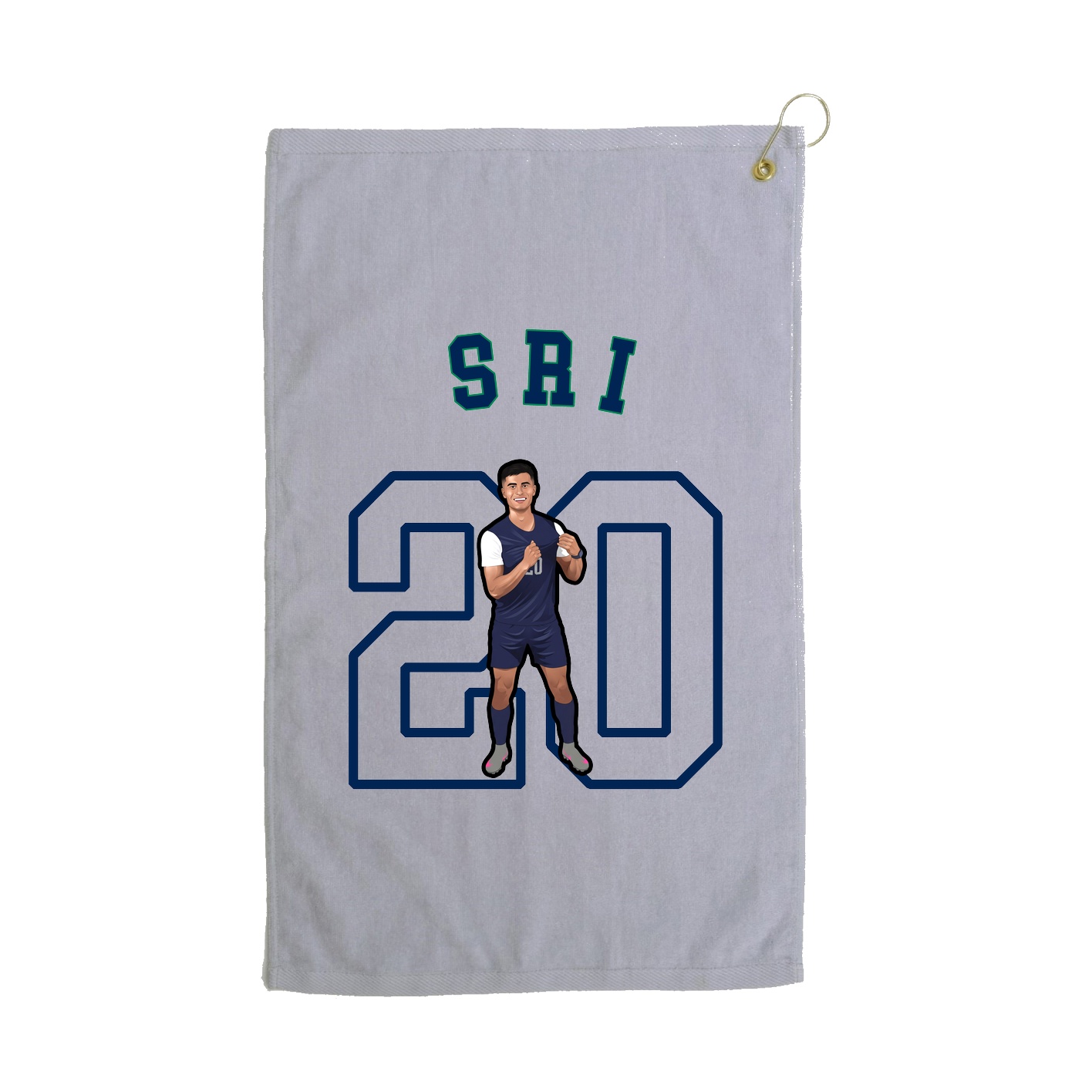Golf Towel — Shirsey Arch in Grey