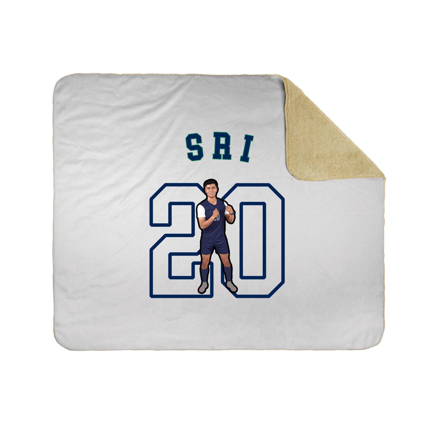 Throw Blanket — Shirsey Arch in White