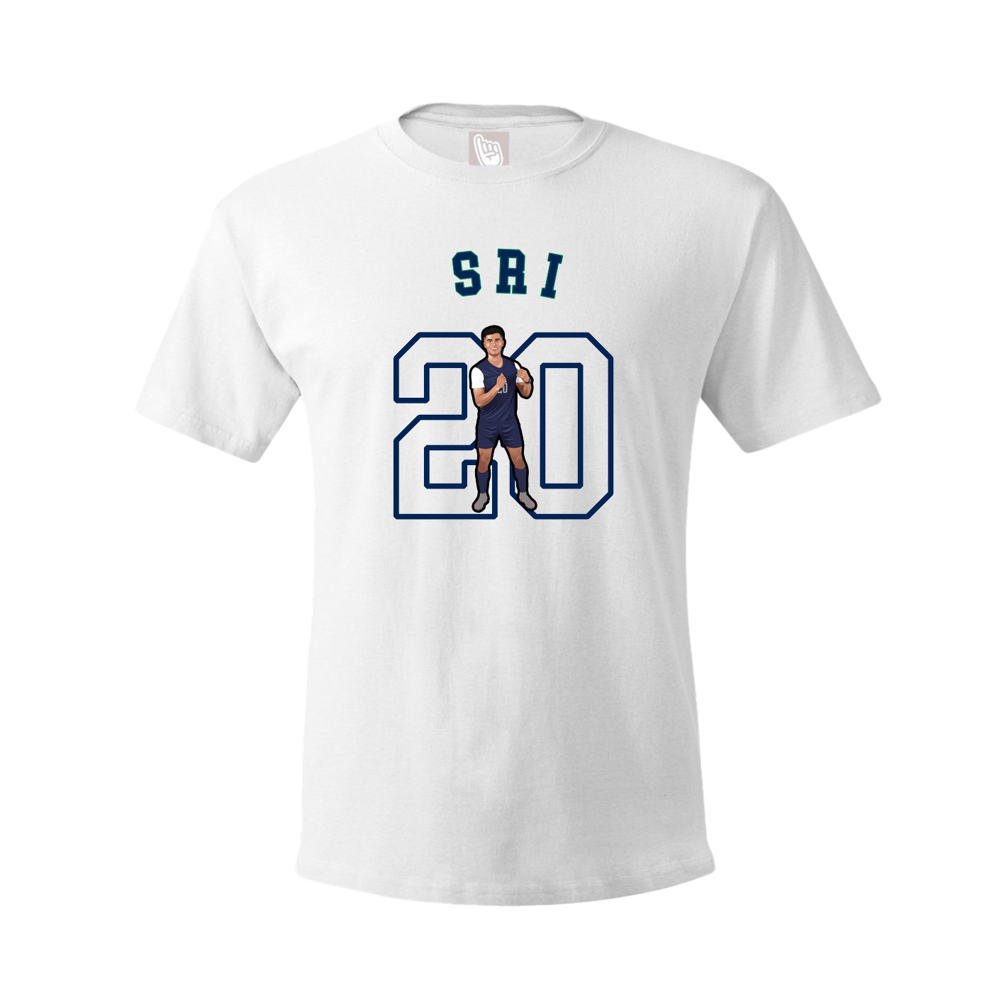 Tee — Shirsey Arch in White